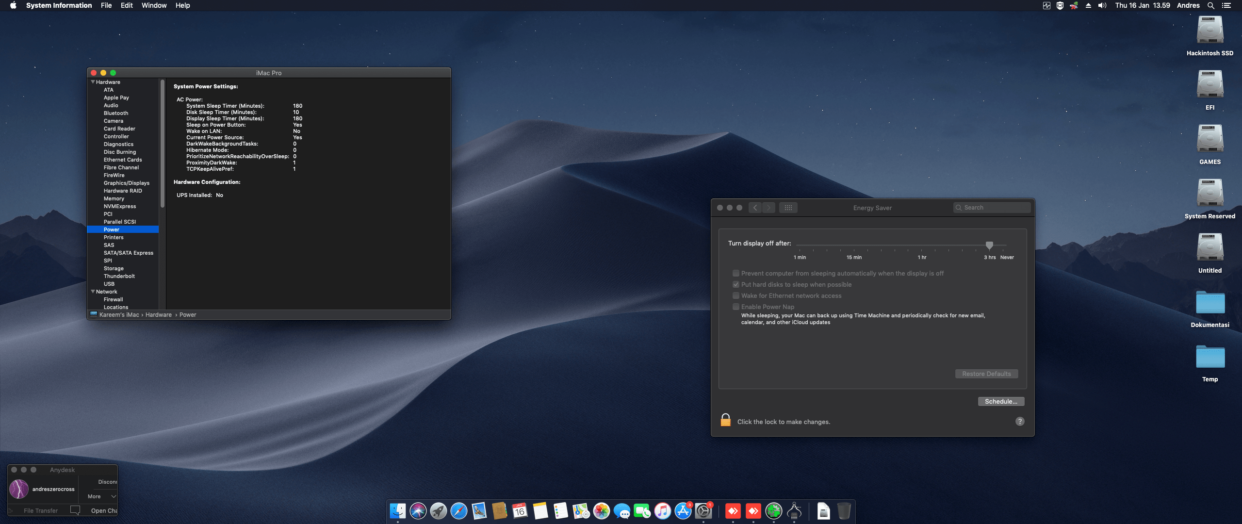 ASRock H370M ITX:AC + Intel Core i3 9100F + HIS RX 580 4