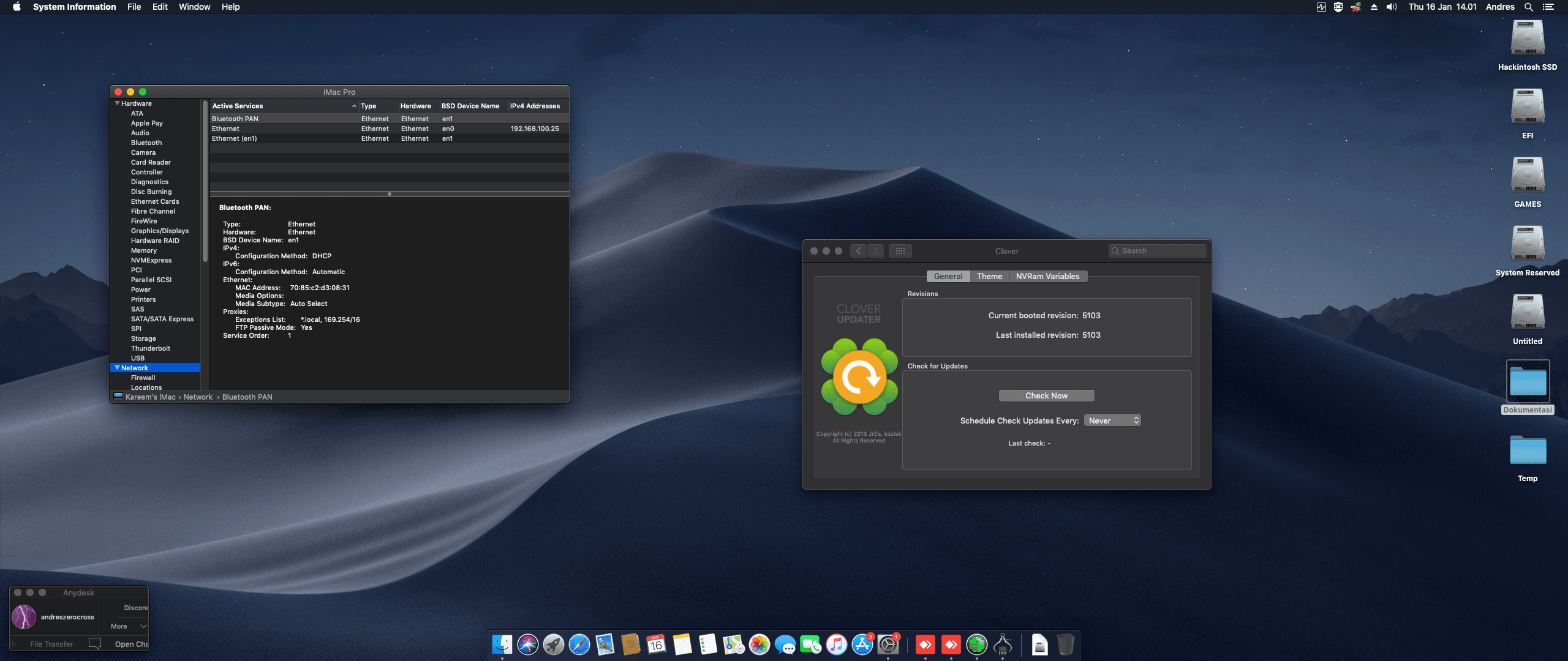 ASRock H370M ITX:AC + Intel Core i3 9100F + HIS RX 580 7