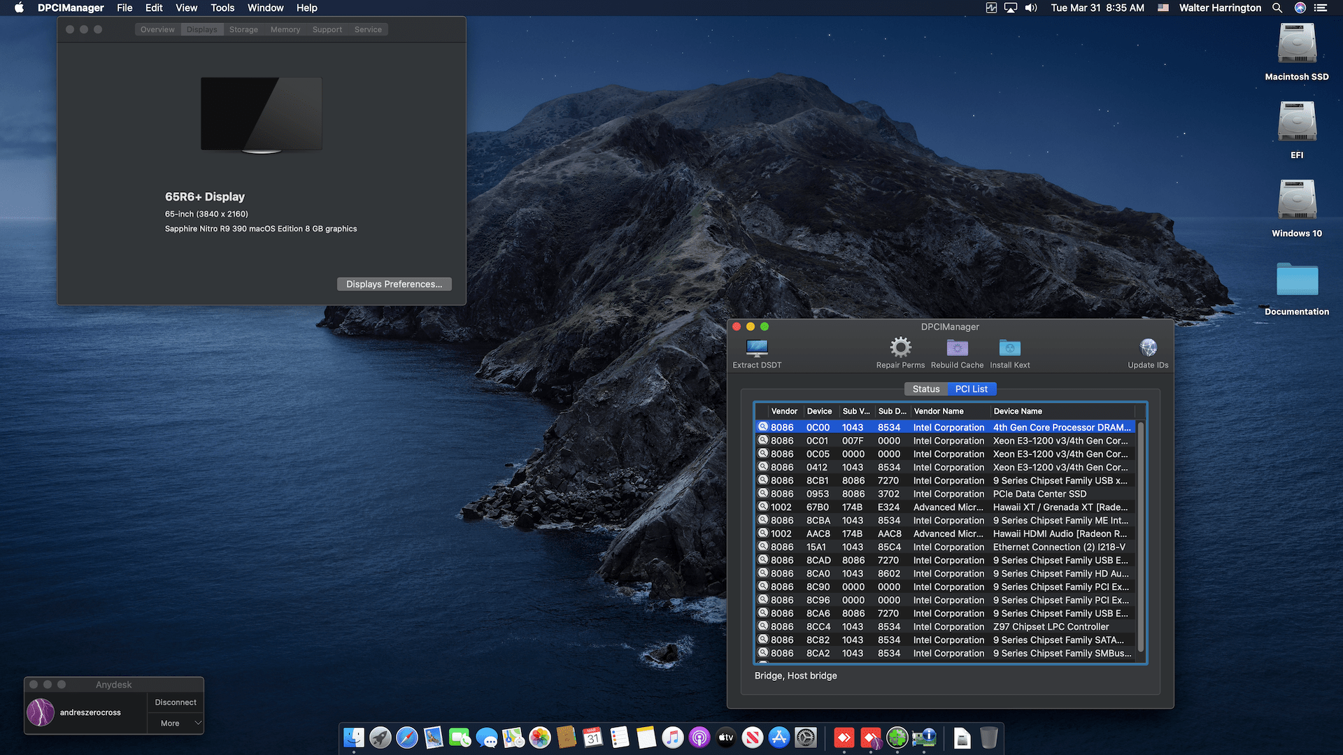 ASUS ROG MAXIMUS VII HERO + Intel Core i7 4790 + Sapphire Nitro+ R9 390 2