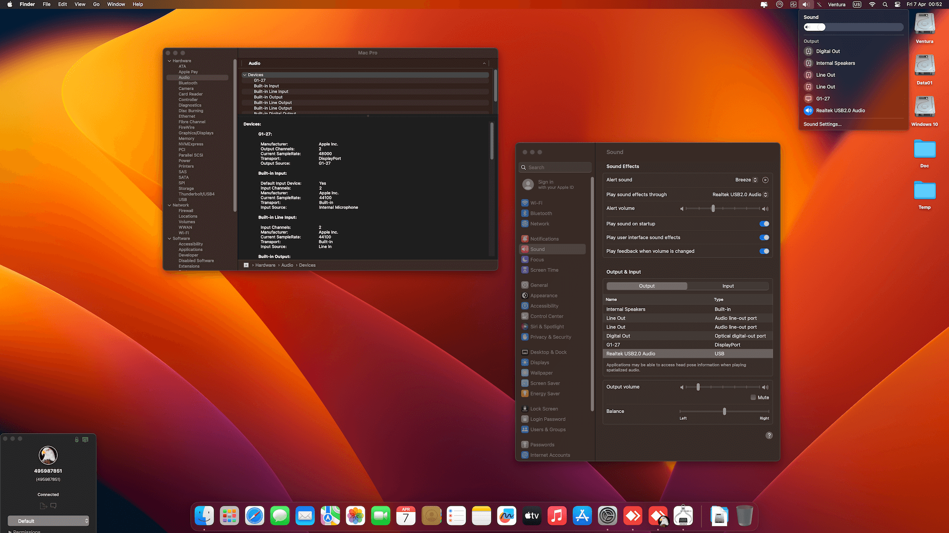 Gigabyte Z690 Aero D + Intel Core i7 12700K + Gigabyte RX 6800 XT OpenCore 4