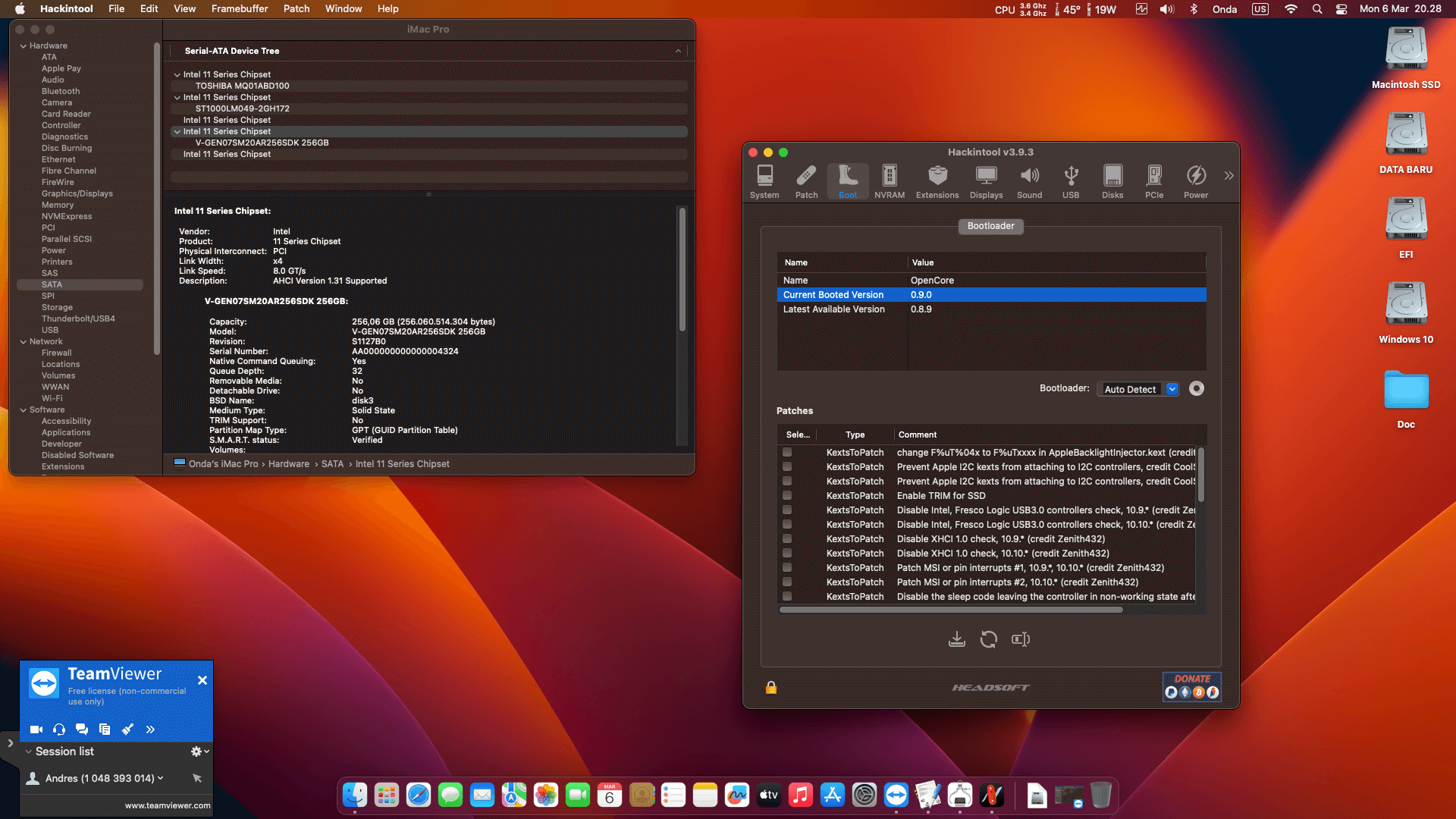 MSI B450 Gaming Plus + AMD Ryzen 5 2600 + Asus RX 6600 OpenCore 8