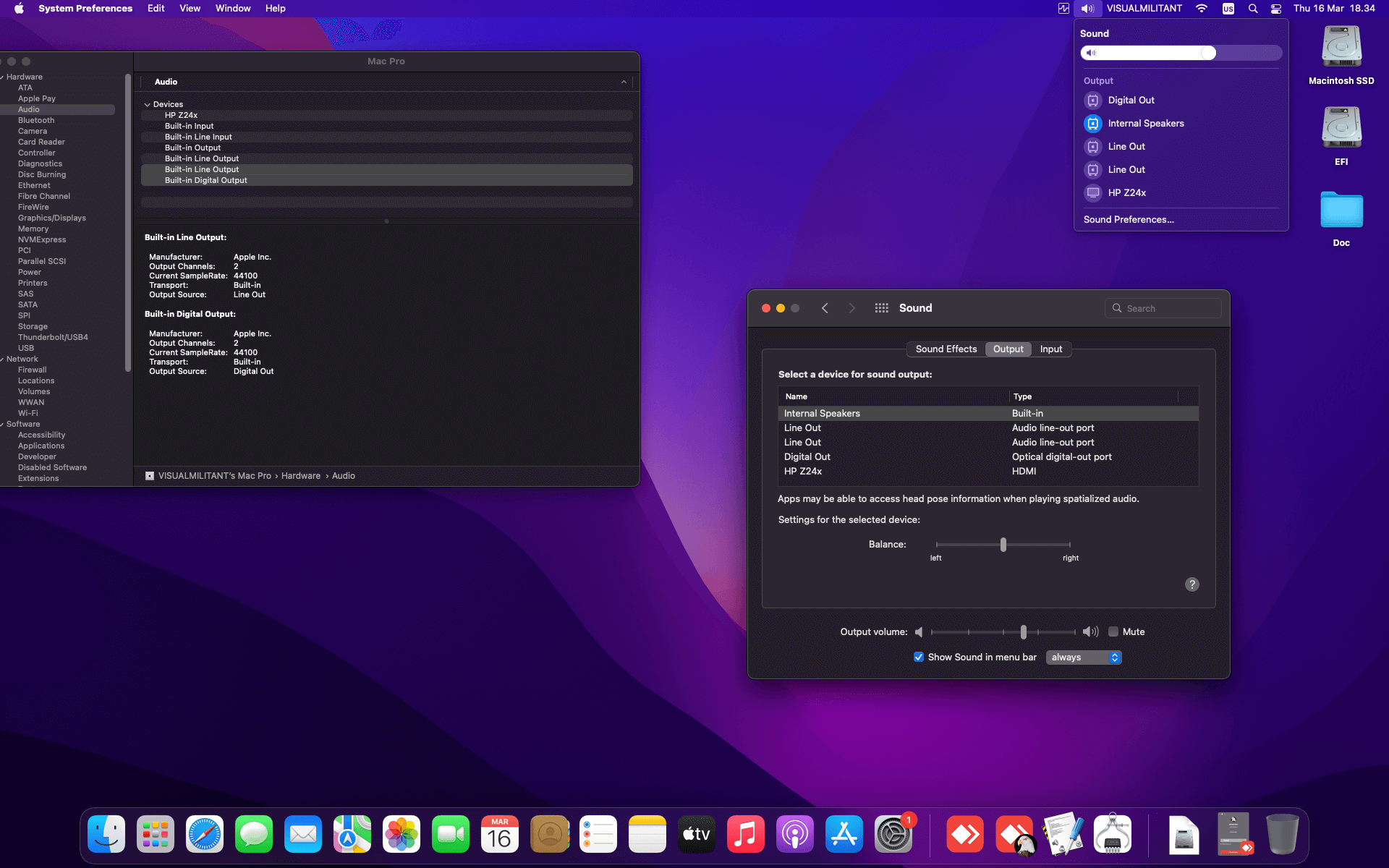 MSI MEG Z490I Unify + Intel Core i7 10700KF + HIS RX Vega 64   OpenCore 5
