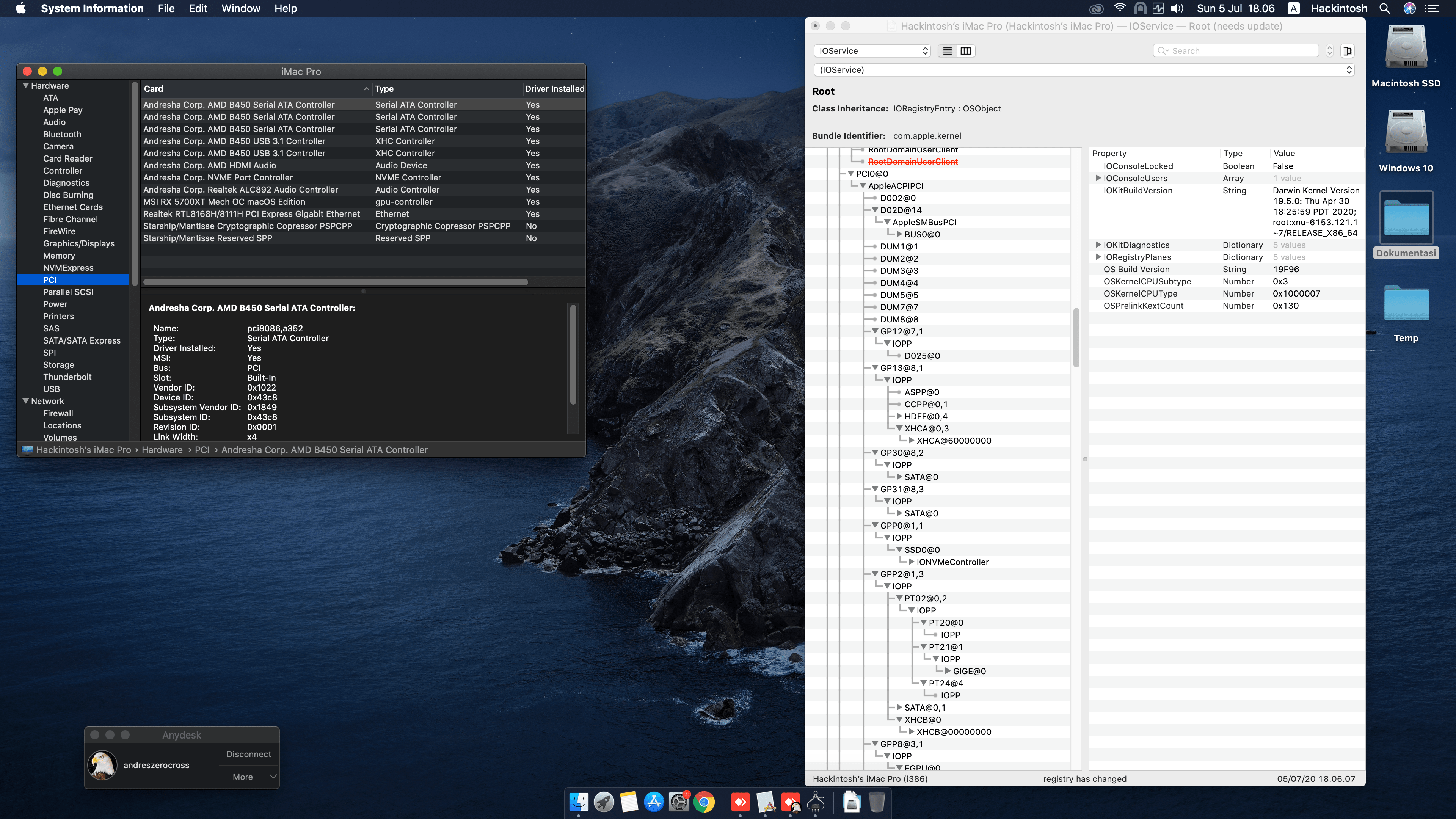 Asrock B450M Steel Legend + AMD Ryzen 5 3500 + MSI RX 5700XT Mech OC 9