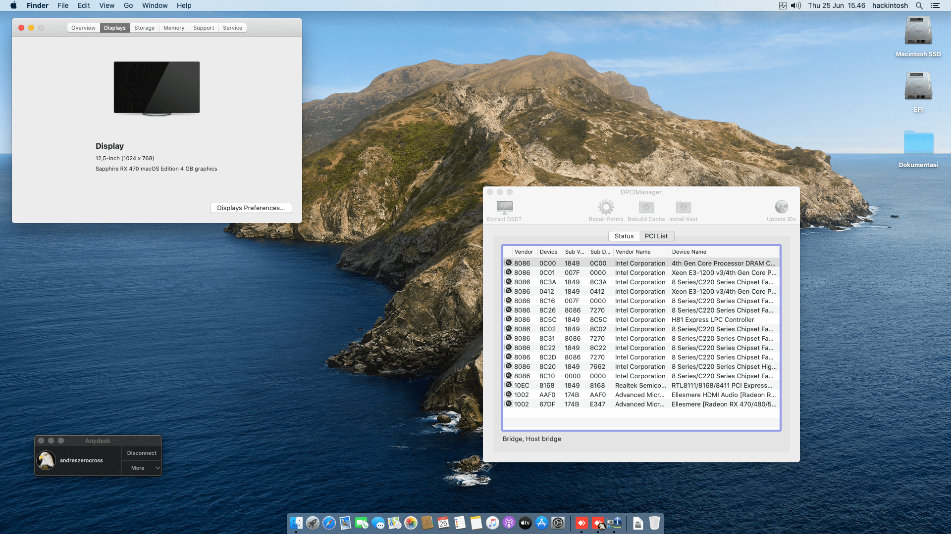 Asrock H81M VG4 R2.0 + Intel Core i5 4590 + Sapphire RX 470 2