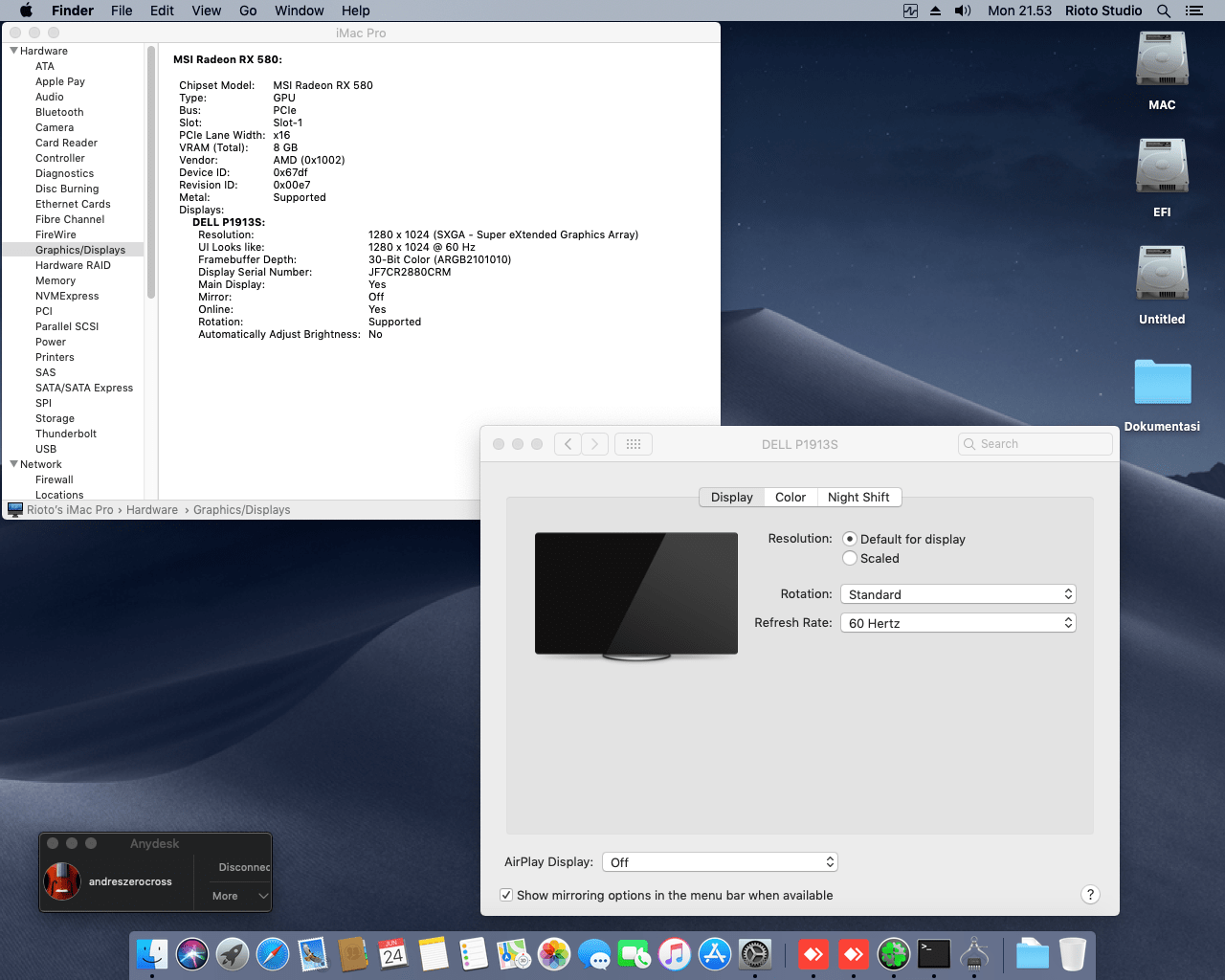 Asrock Z390 Phantom Gaming 4 + Intel Core i5 9400F + MSI RX580 5