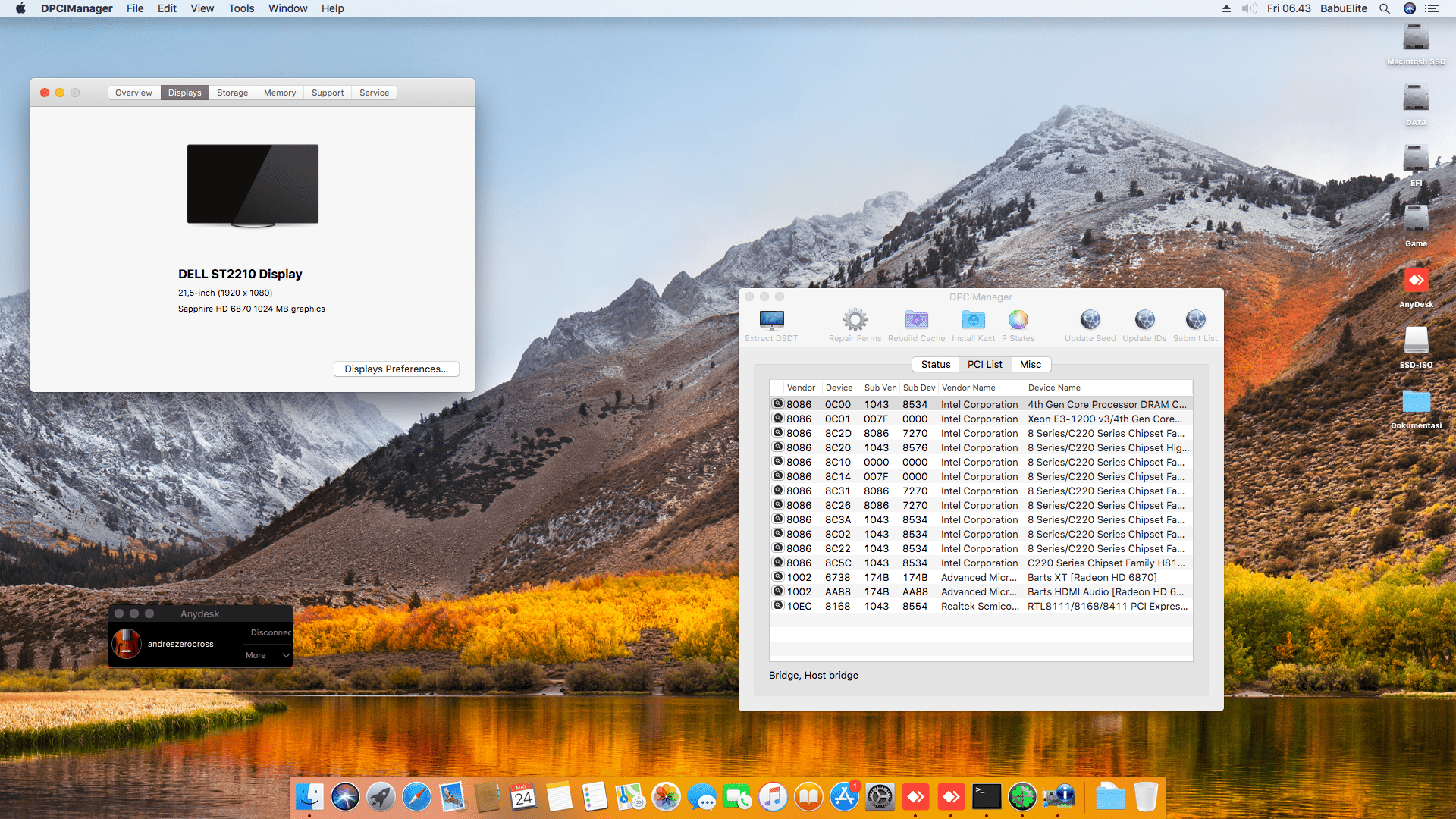 Asus H81M C + i5 4460 + Sapphire 6870 2