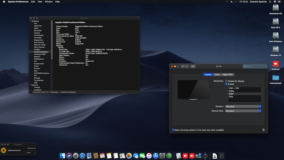 Asus P8H61 MLX + i7 2600 + RX560 4