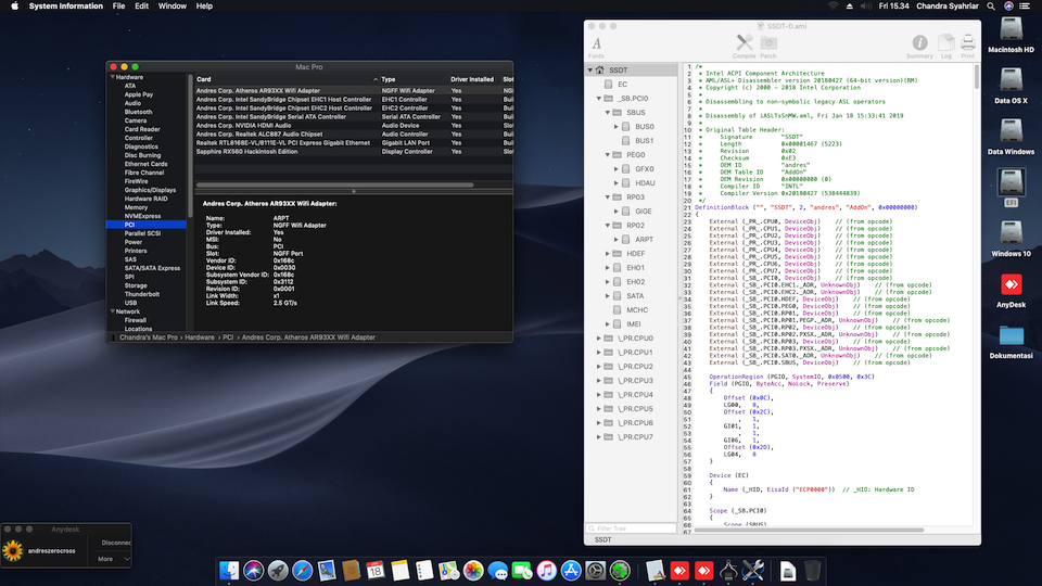 Asus P8H61 MLX + i7 2600 + RX560 7