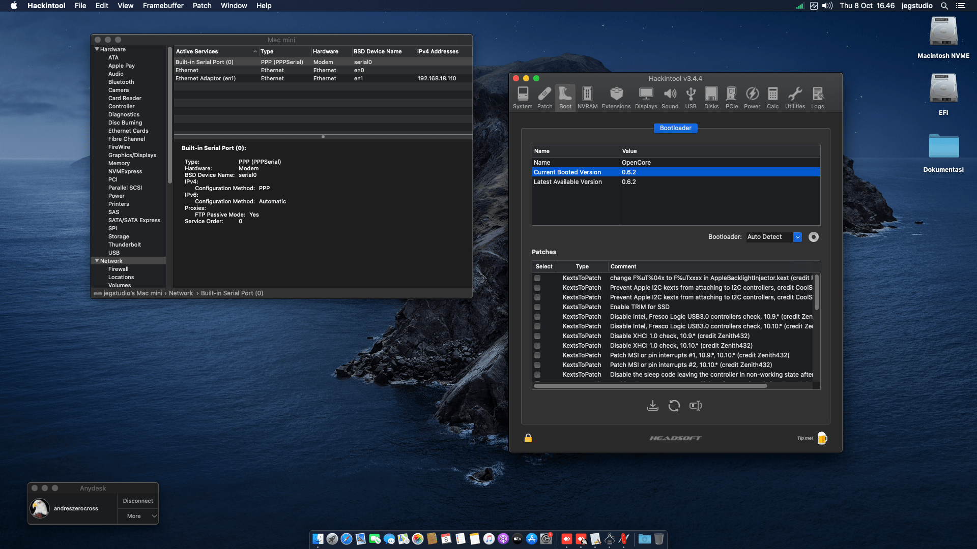 Asus PRIME H410M E + Intel Core i3 10100   OpenCore 8