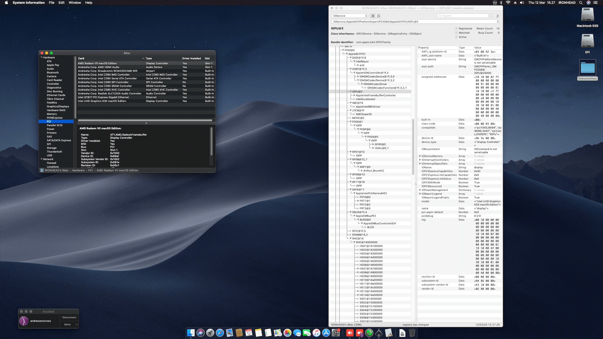 Asus ROG STRIX Z390 I Gaming 2nd + Intel Core i7 8700K + Radeon VII9
