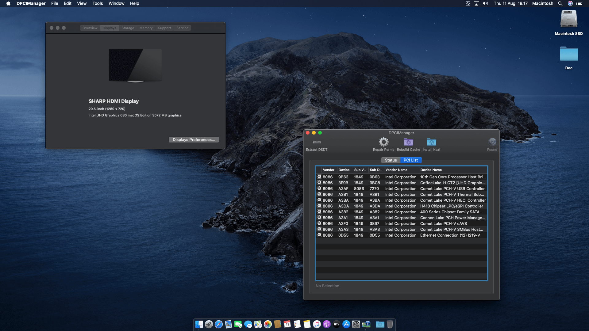 Asrock H410M HVS R2.0 + Intel Core i3 10105 OpenCore 2