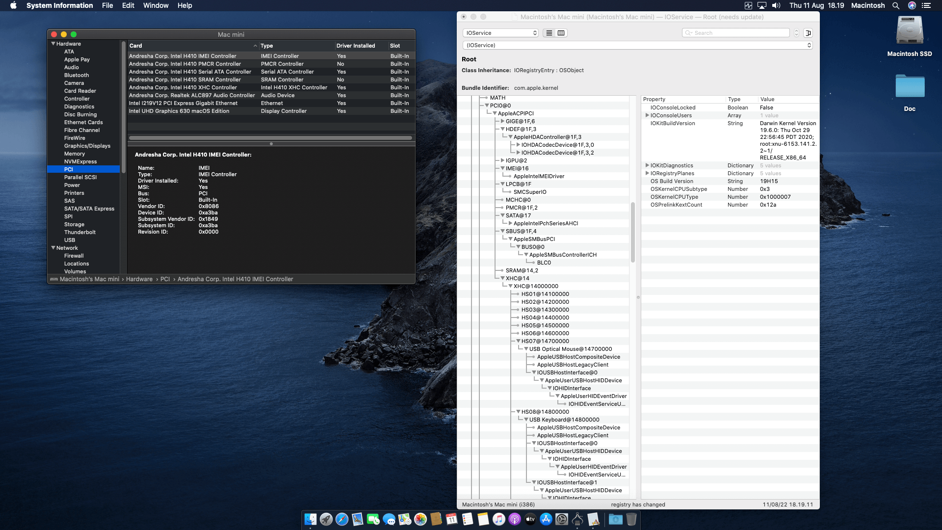 Asrock H410M HVS R2.0 + Intel Core i3 10105 OpenCore 9