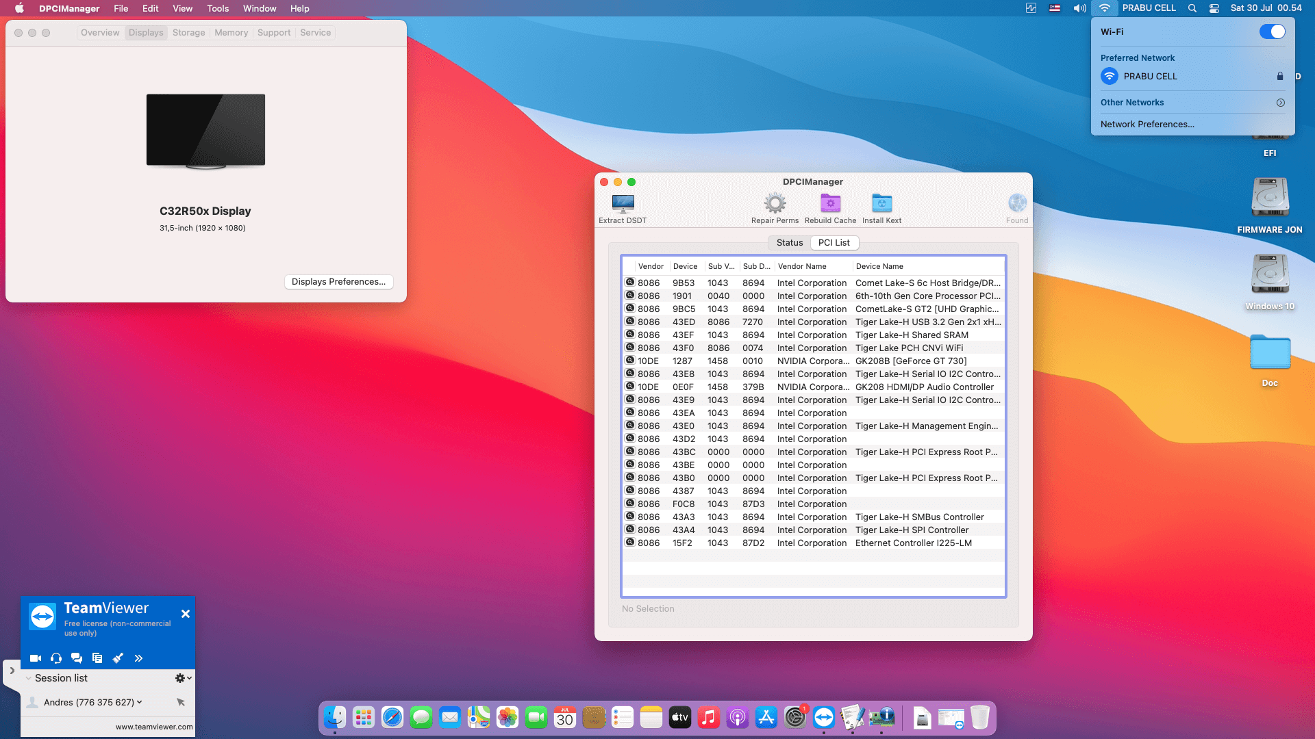 Asus ROG Strix B560 G Gaming Wifi + Intel Core i5 10400 + Gigabyte GT 730 (Kepler)   OpenCore 2