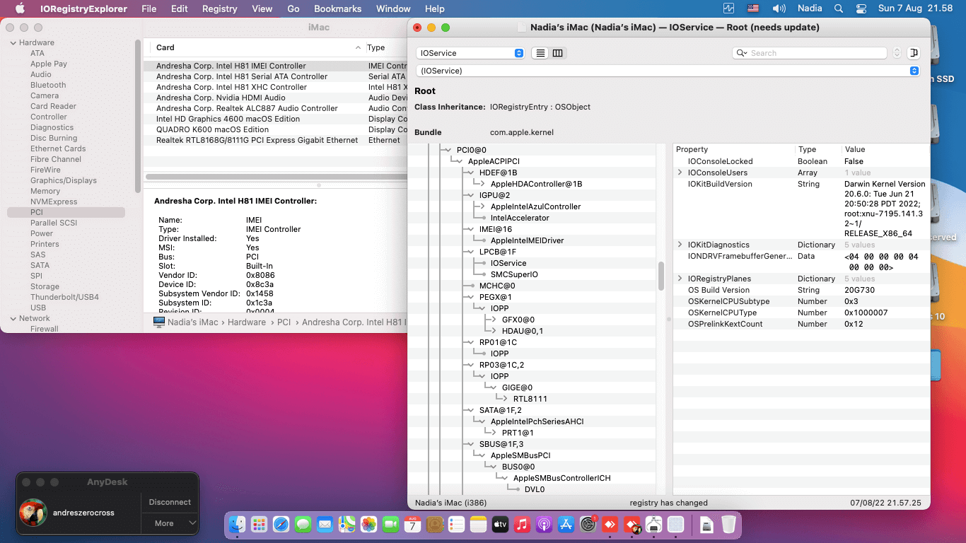 Gigabyte GA H81M DS2 + Intel Core i5 4590 + Nvidia Quadro K600   OpenCore 10