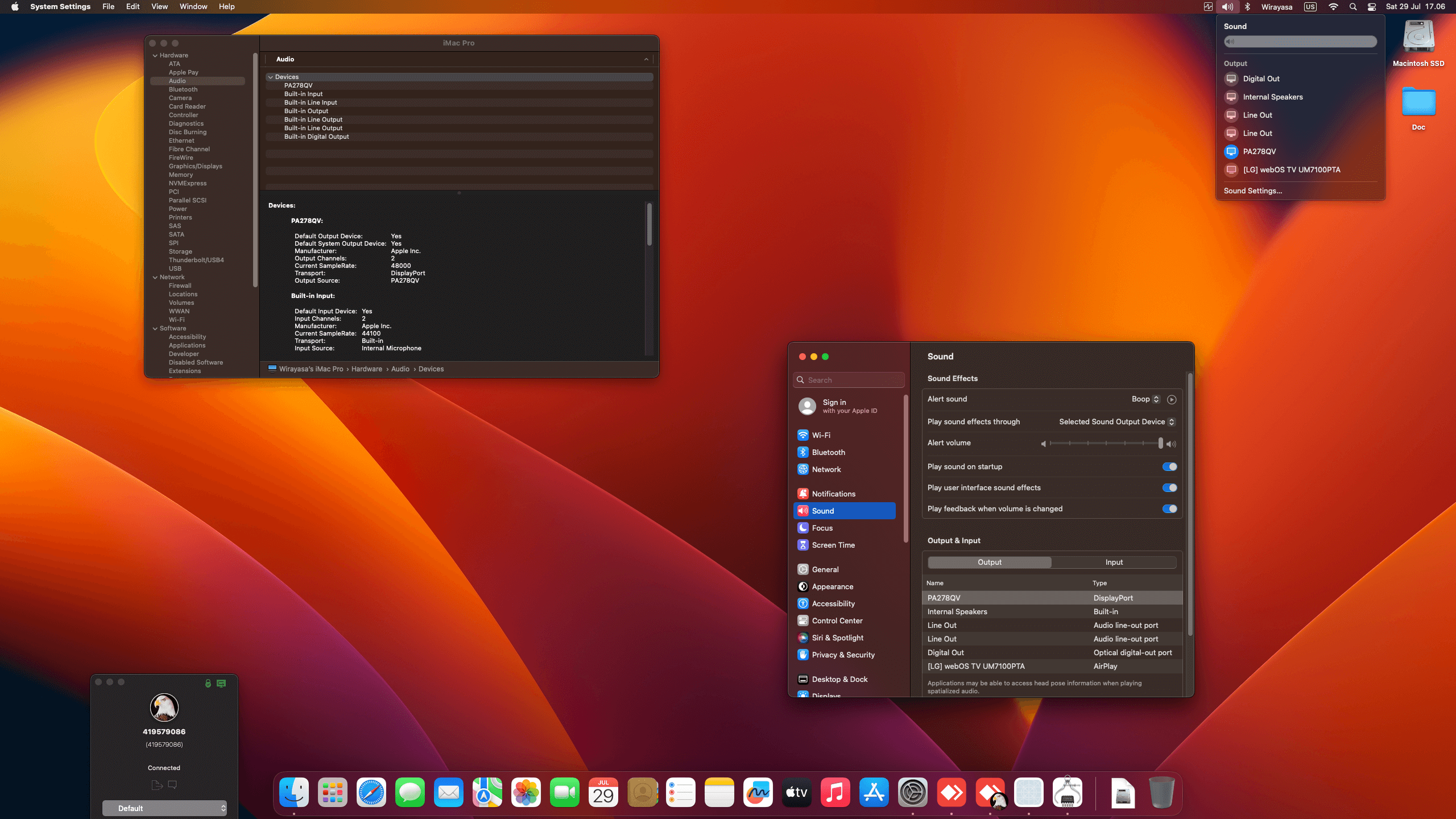 Gigabyte H310M DS2 + Intel Core i3 8100 + Sapphire RX 6600 OpenCore 1