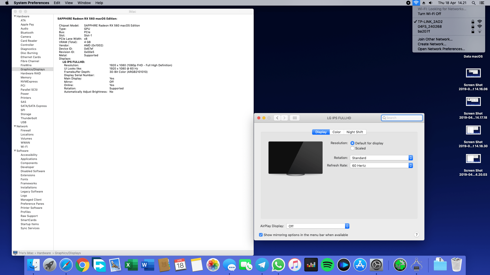 Biostar Z77X Hifi + Intel Core i5 3570 + Sapphire RX 560 5