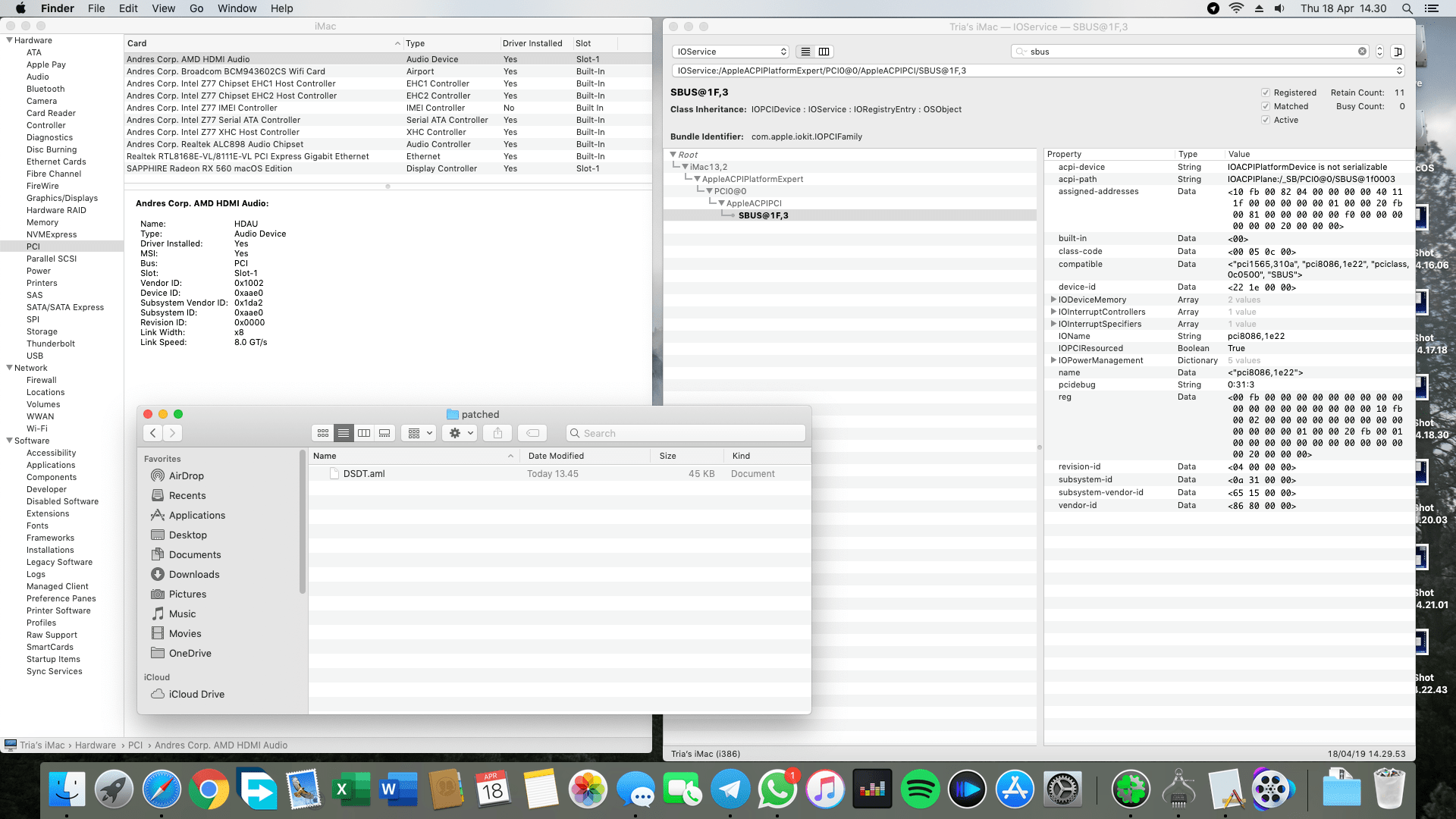 Biostar Z77X Hifi + Intel Core i5 3570 + Sapphire RX 560 8