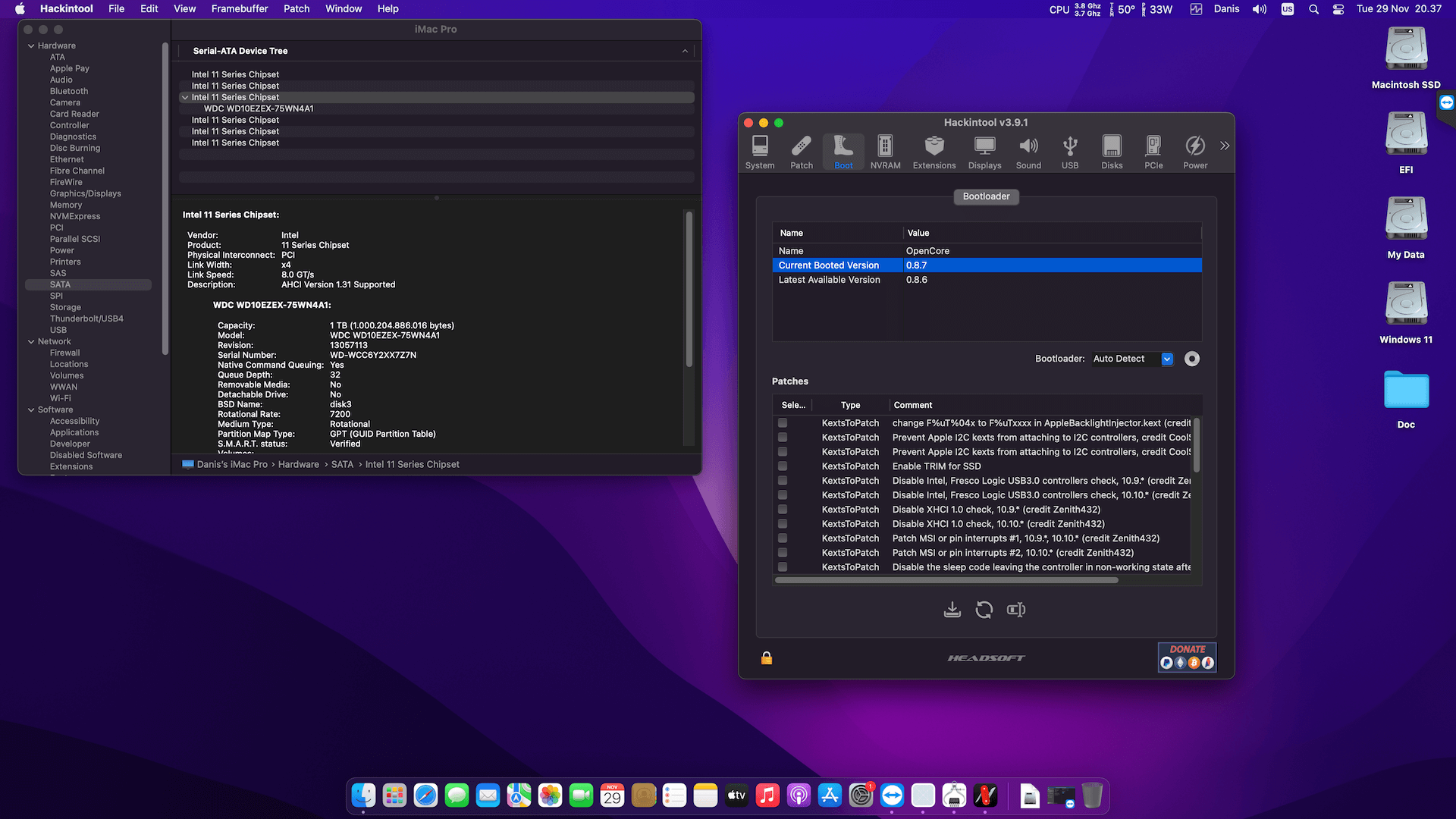 Gigabyte B550 Gaming X + AMD Ryzen 5 5600X + Gigabyte RX 5700 XT   OpenCore 8
