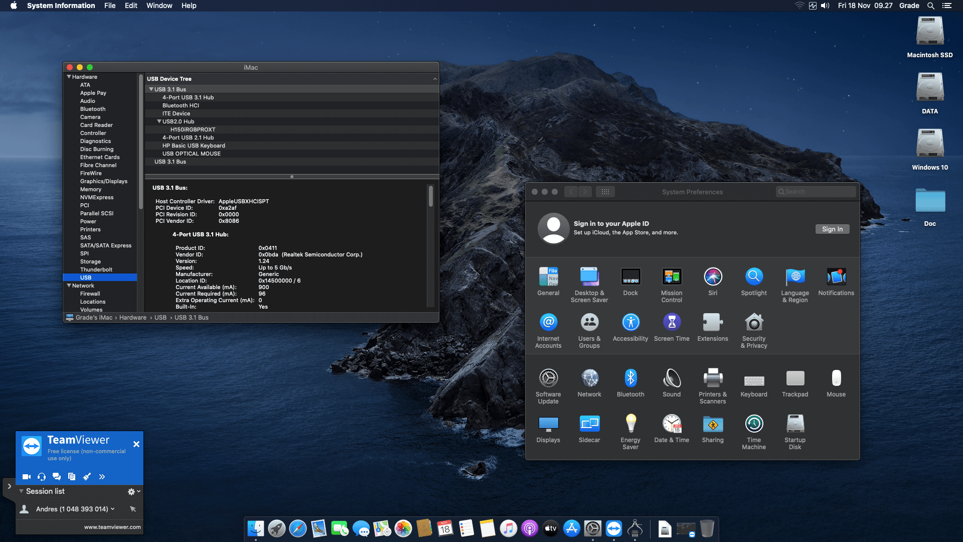 Gigabyte Z490 Vision D + Intel Core i7 10700K + Sapphire RX 580 OpenCore 3