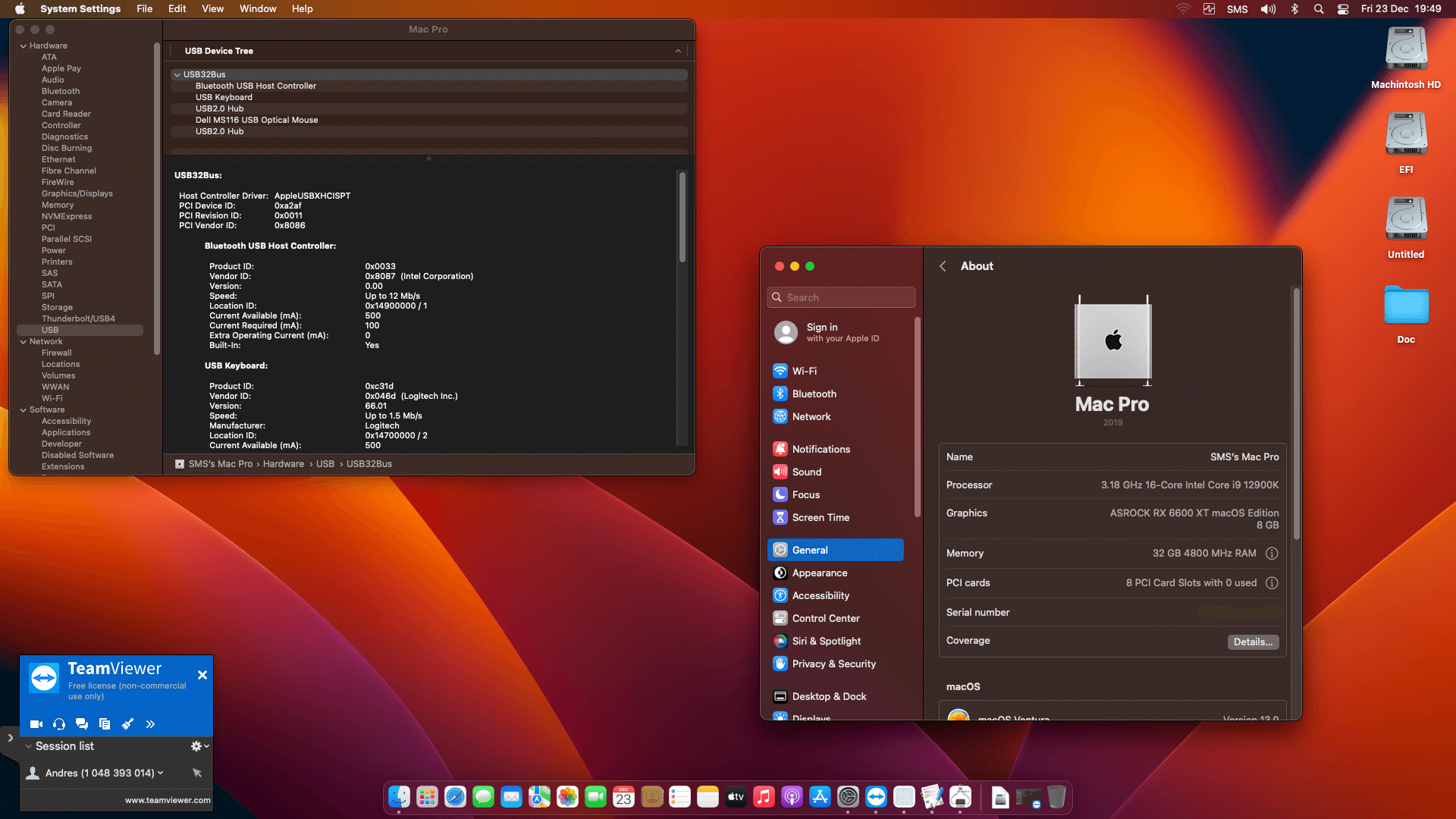 Gigabyte Z690 UD AX + Intel Core i9 12900K + Asrock RX 6600 XT   OpenCore 3