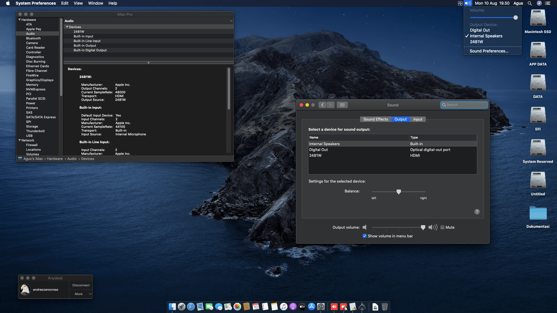 ECS H110M4 C2H + Intel Core i5 7400 + Power Color RX 580 4