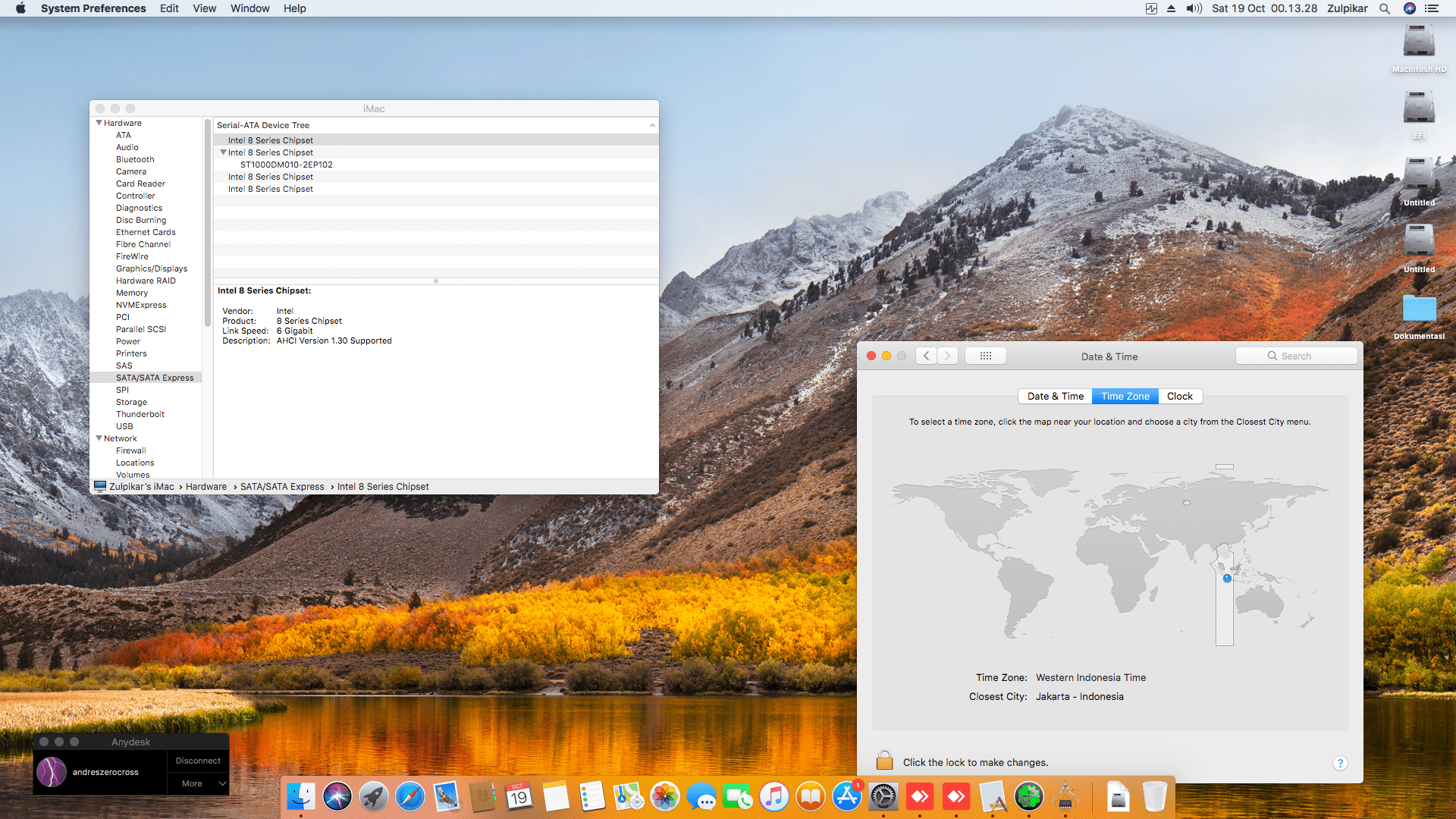 ECS H81H3 M4 V1.0A + Intel Core i5 4460 7