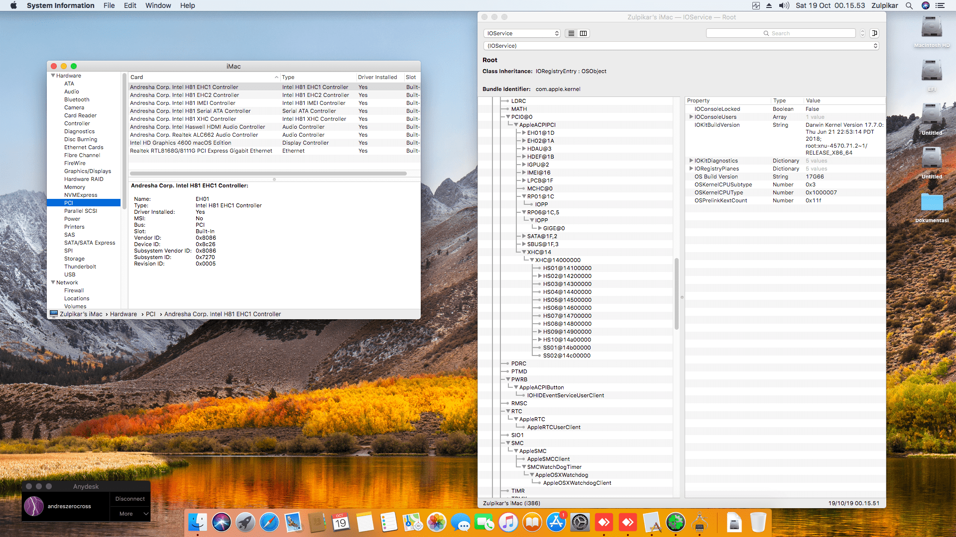 ECS H81H3 M4 V1.0A + Intel Core i5 4460 9