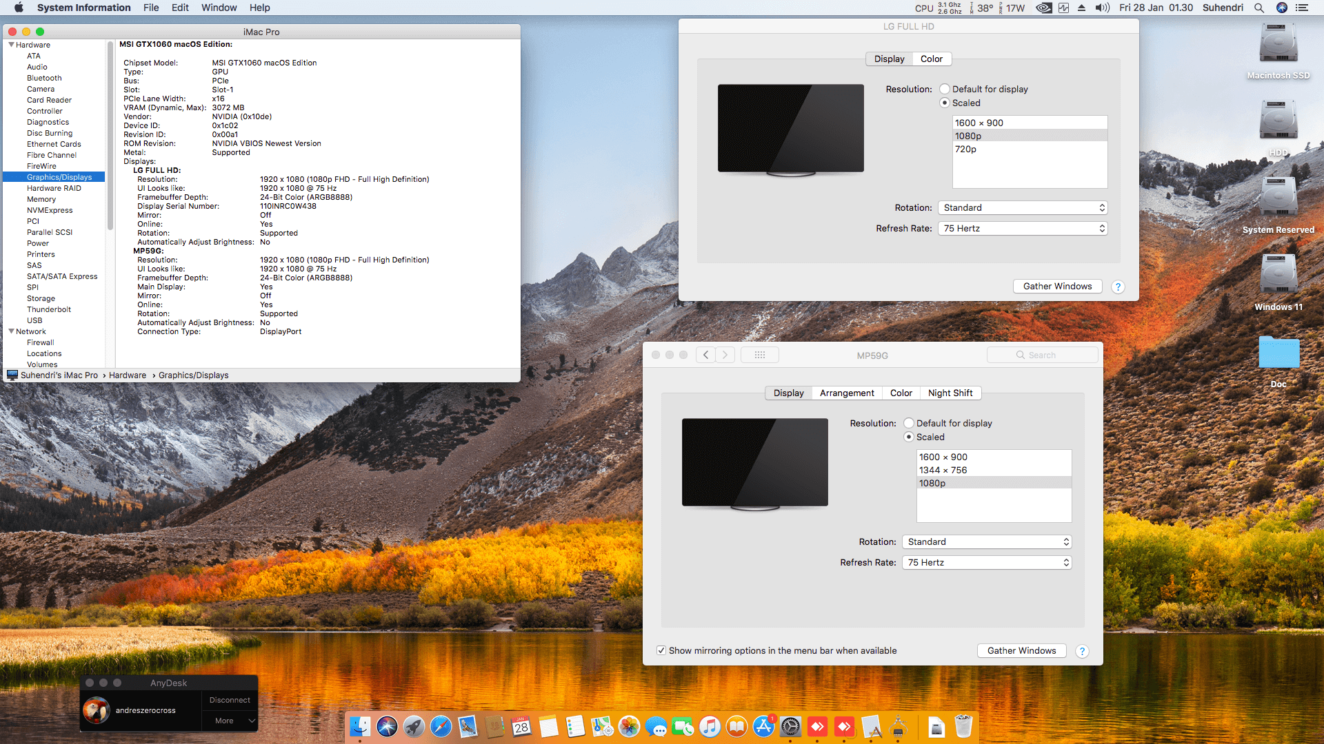 Asrock B450M HDV 4.0 + AMD Ryzen 5 1600 + MSI GTX 1060   OpenCore 6