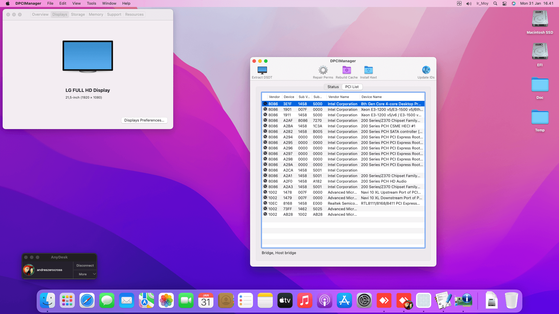 Gigabyte H310M DS2 2.0 + Intel Core i3 9100F + MSI Armor RX 6600 2