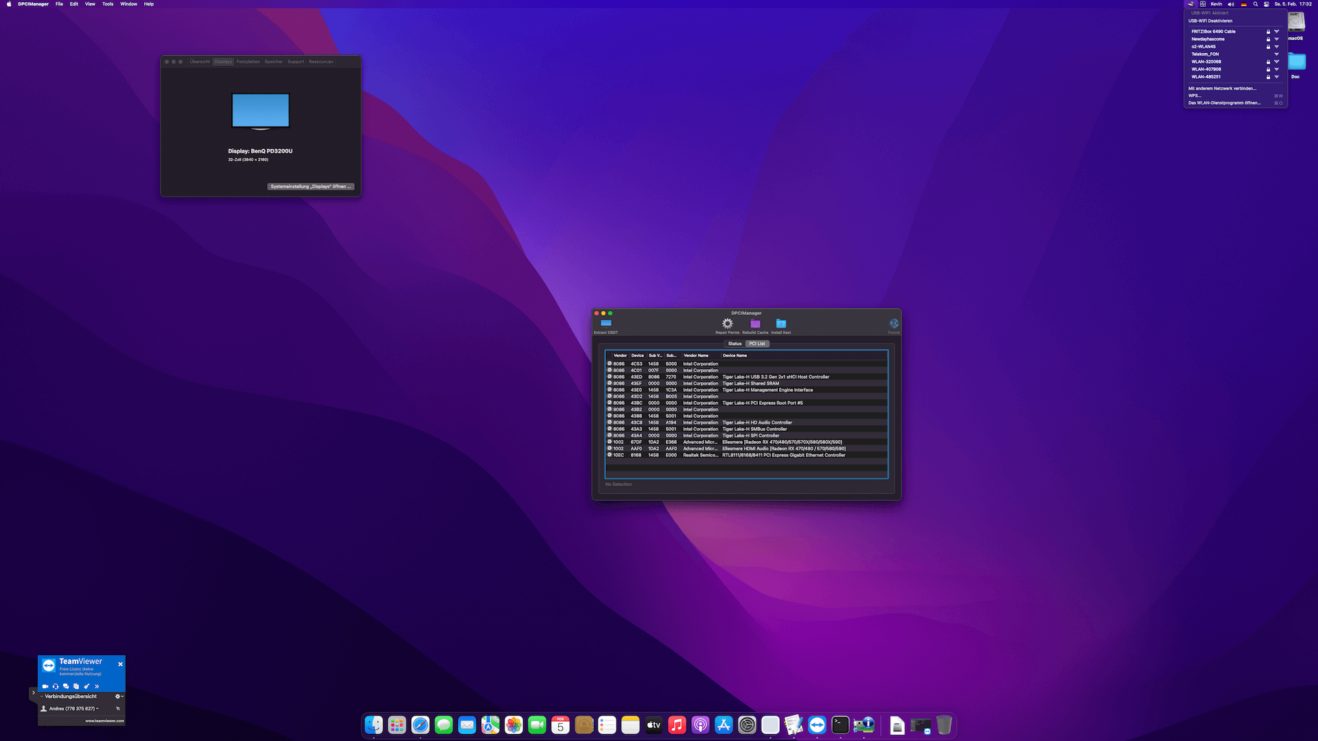 Gigabyte H510M S2H V2 + Intel Core i5 11600K + Sapphire RX 580 OpenCore 2