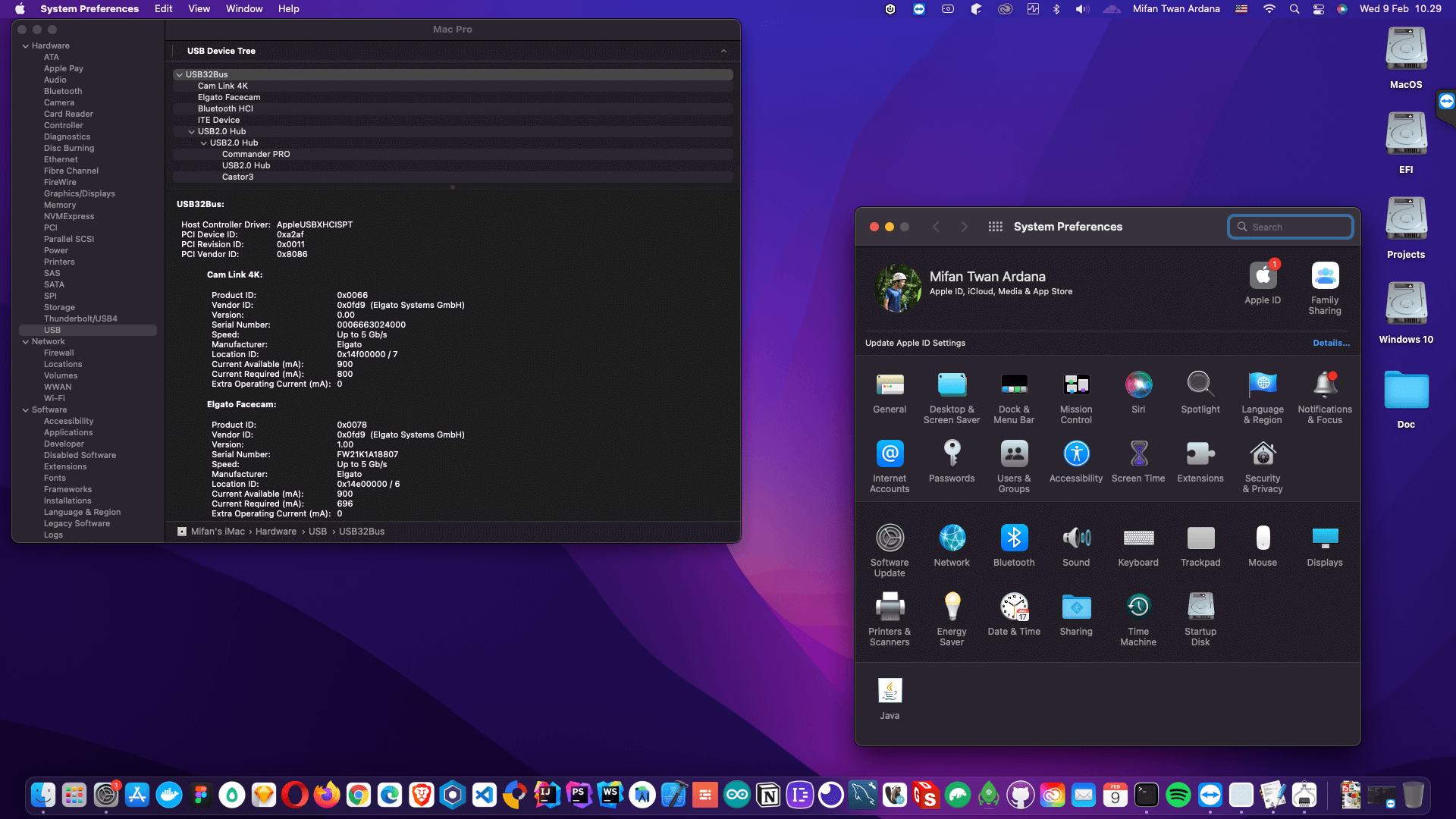 Gigabyte Z590 Aorus Elite AX + Intel Core i9 11900K + Gigabyte RX 6600XT OpenCore 3