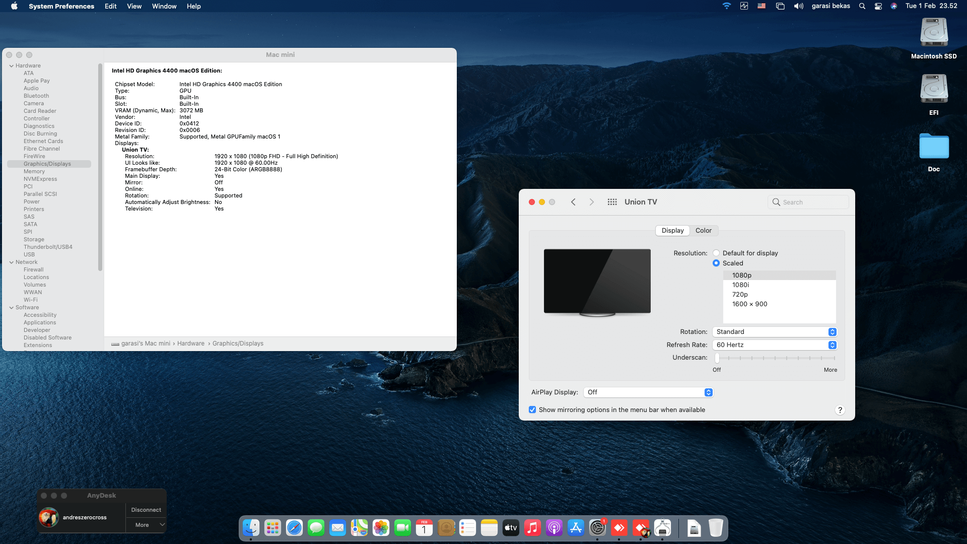 Jetway TiB85MG + Intel Core i3 4130 OpenCore 4