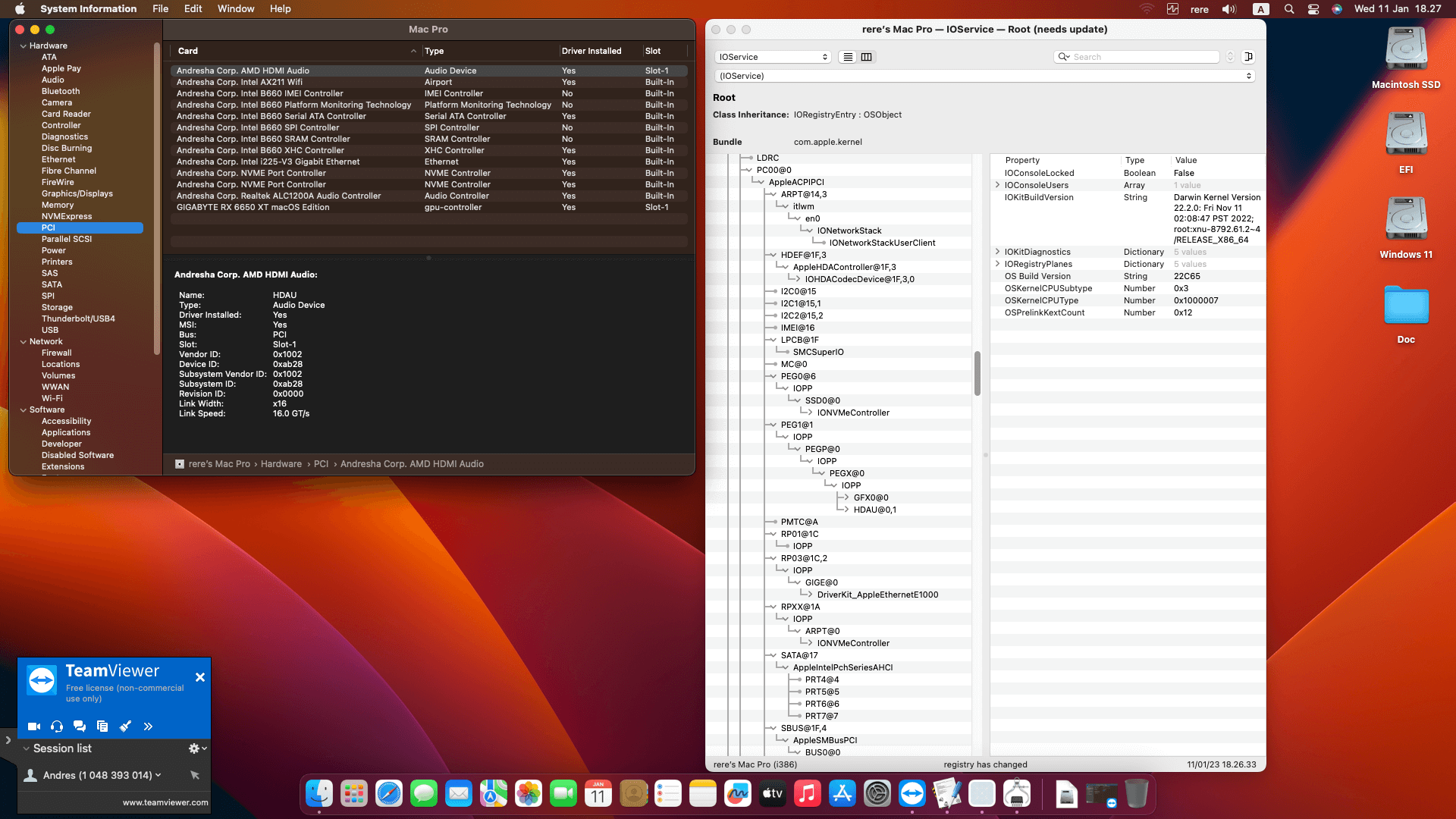 Asus ROG Strix B660 G Gaming Wifi + Intel Core i7 13700 + Gigabyte RX 6650 XT   OpenCore 9