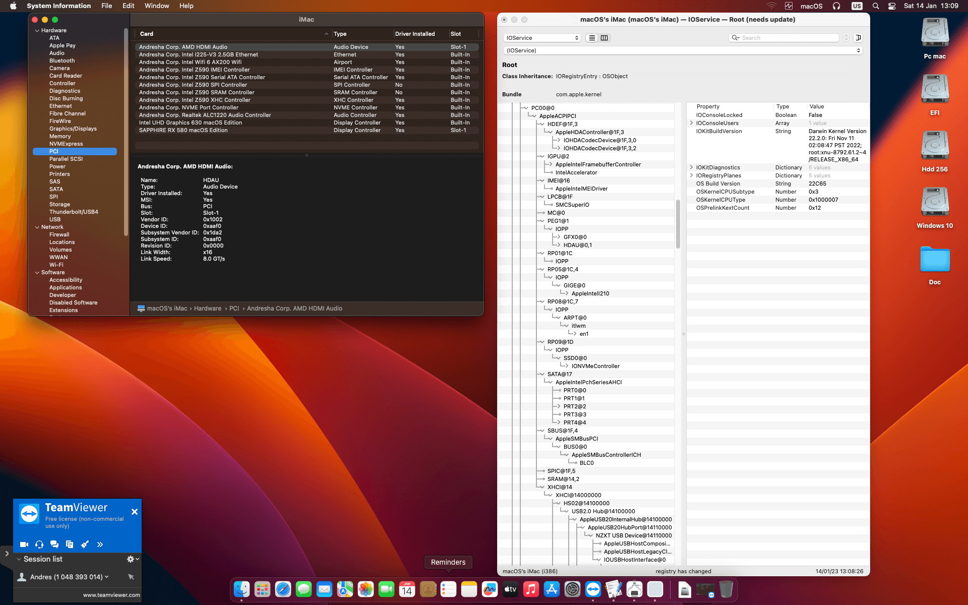 Gigabyte Z590I Aorus Ultra + Intel Core i7 10700K + Sapphire RX 580 2nd   OpenCore 9