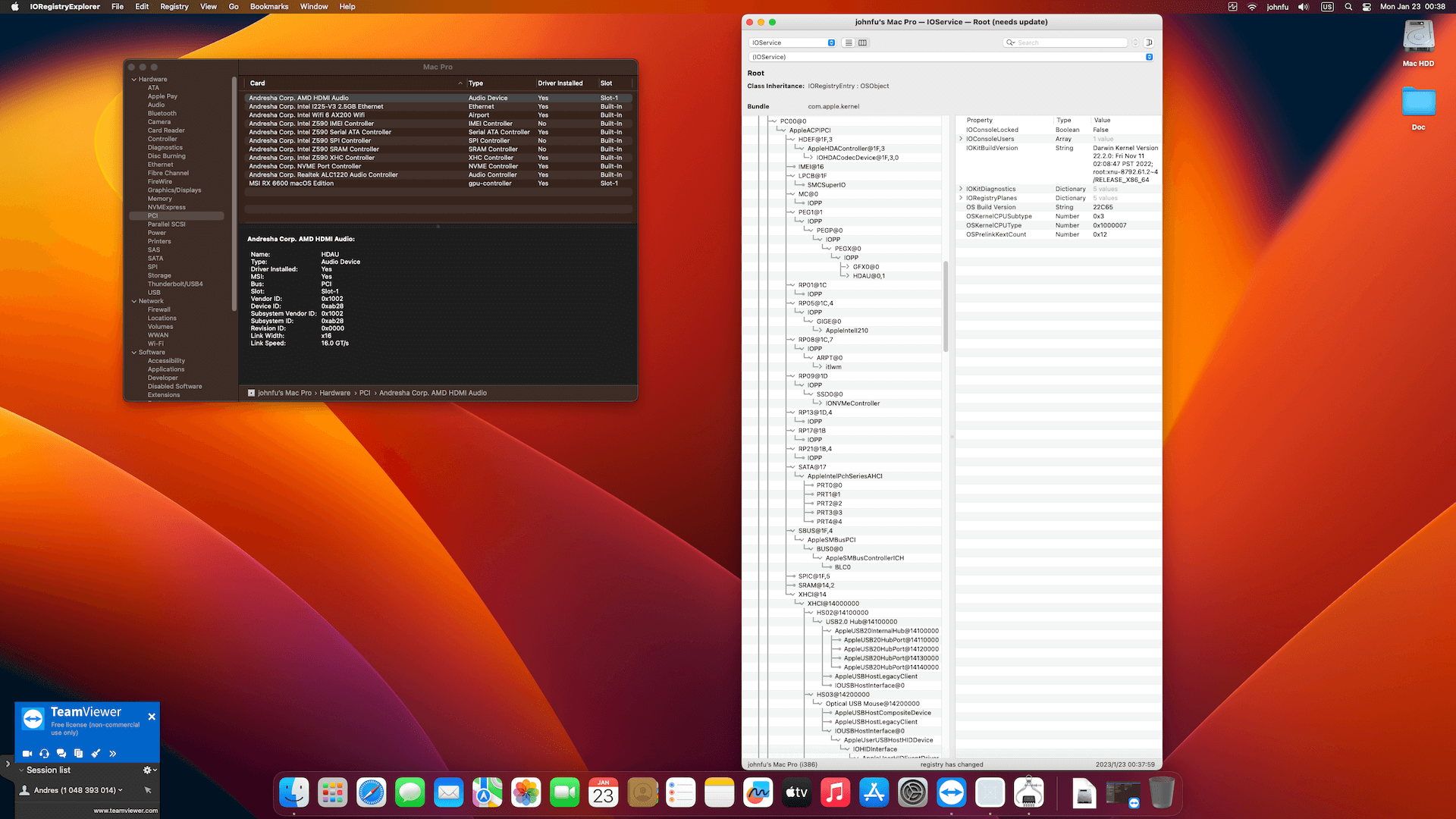 Gigabyte Z590I Aorus Ultra + Intel Core i9 11900 + MSI RX 6600   OpenCore 9