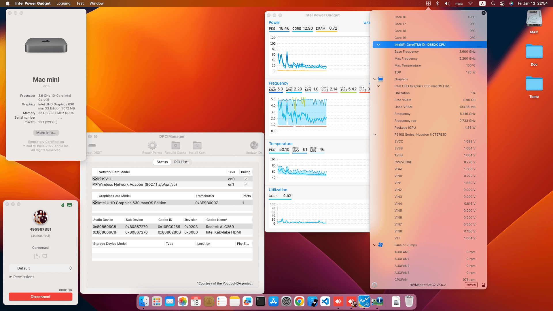 P310S Series SYVVZ + Intel Core i9 10850K   OpenCore 1