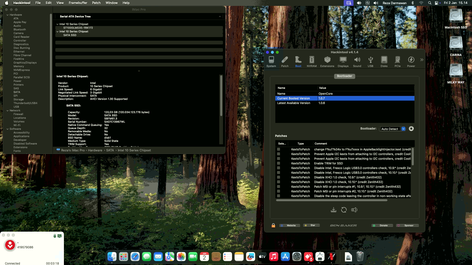 Cymoon X99H DDR4 + Intel Xeon E5 2680 v4 + HIS RX 580   OpenCore 1