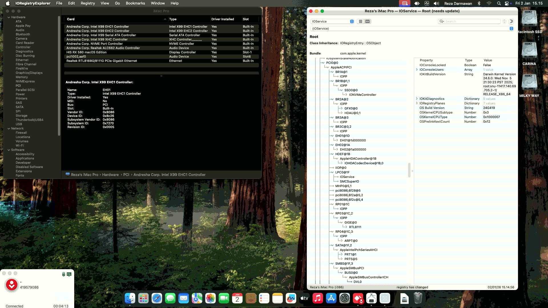 Cymoon X99H DDR4 + Intel Xeon E5 2680 v4 + HIS RX 580   OpenCore 1