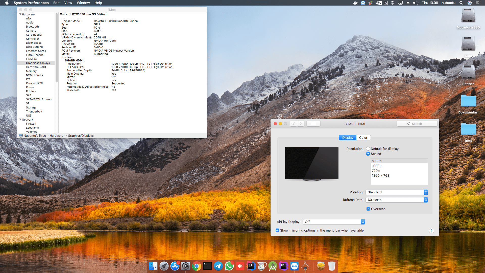 Foxconn H61MXL K + Intel Core i5 2320 + Colorful GT1030 5