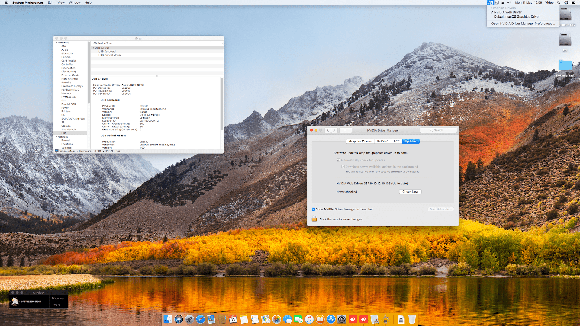 Gigabyte B360 Aorus Gaming 3 + Intel Core i7 8700 + MSI GTX1060 3