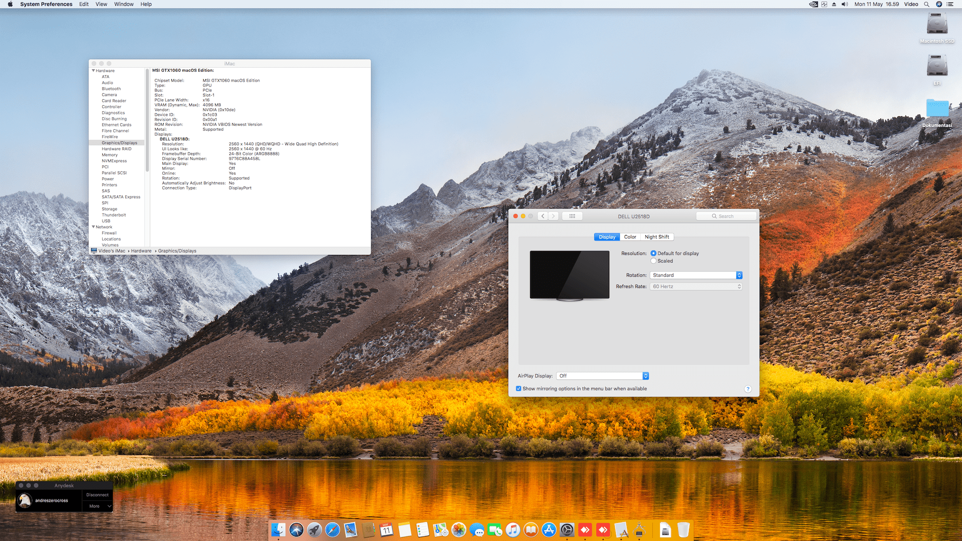 Gigabyte B360 Aorus Gaming 3 + Intel Core i7 8700 + MSI GTX1060 6