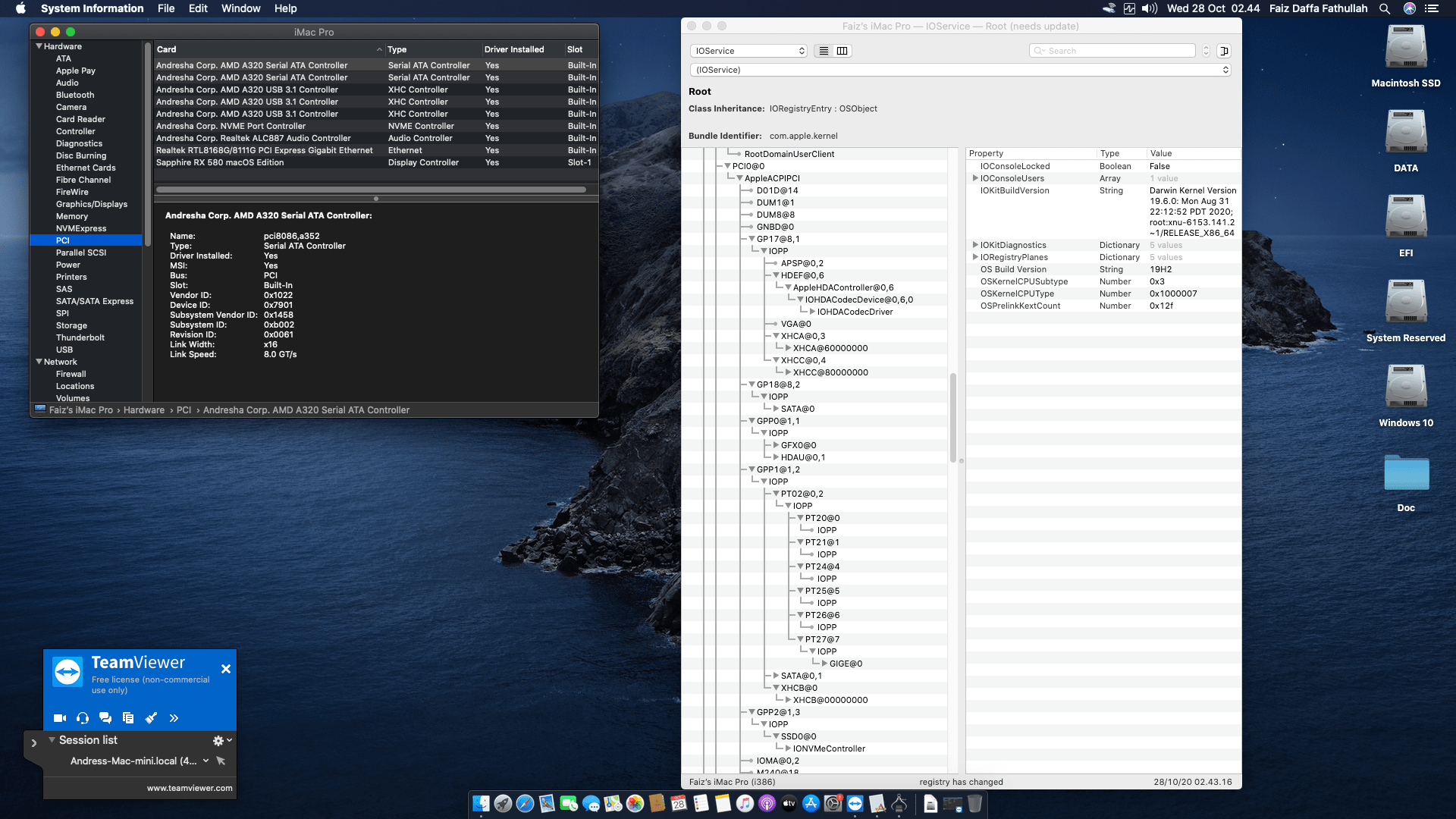 Gigabyte GA A320M S2H + AMD Ryzen 5 3400G + Sapphire RX 580 OpenCore 9
