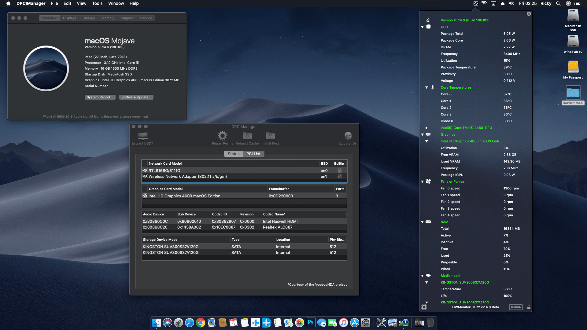 Gigabyte GA B85M DS3H A + Intel Core i5 4460 1