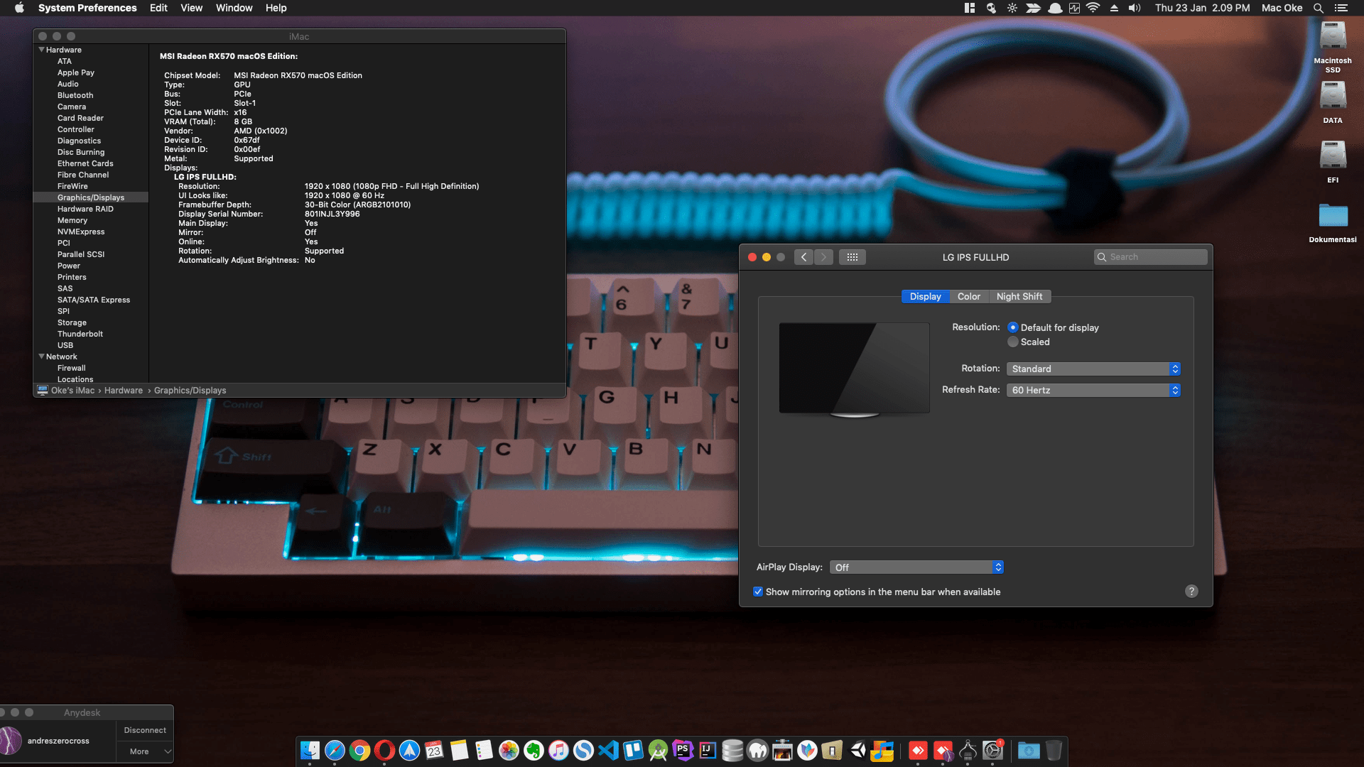 Gigabyte GA H270 Gaming 3 + Intel Core i5 7400 + MSI RX 570 Armor 5