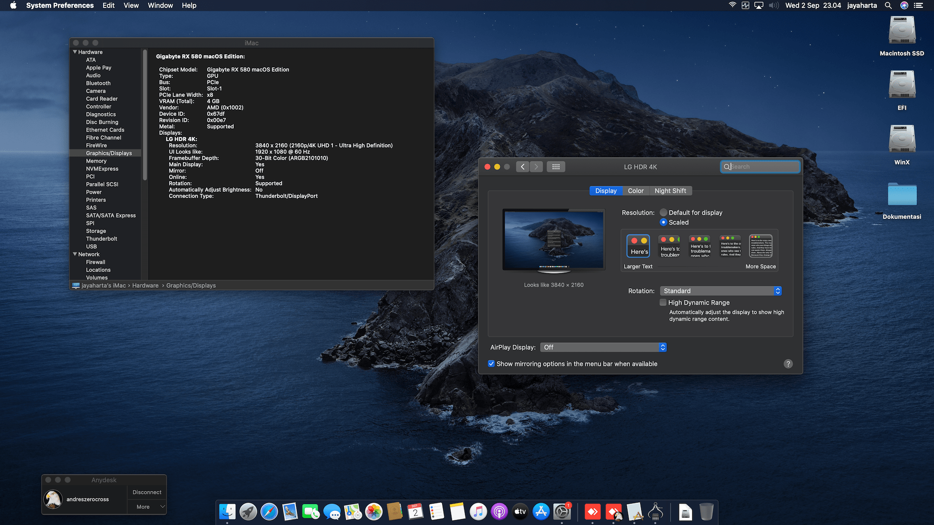 Gigabyte GA Z270X Ultra Gaming + Intel Core i7 7700K + Gigabyte RX 580 7