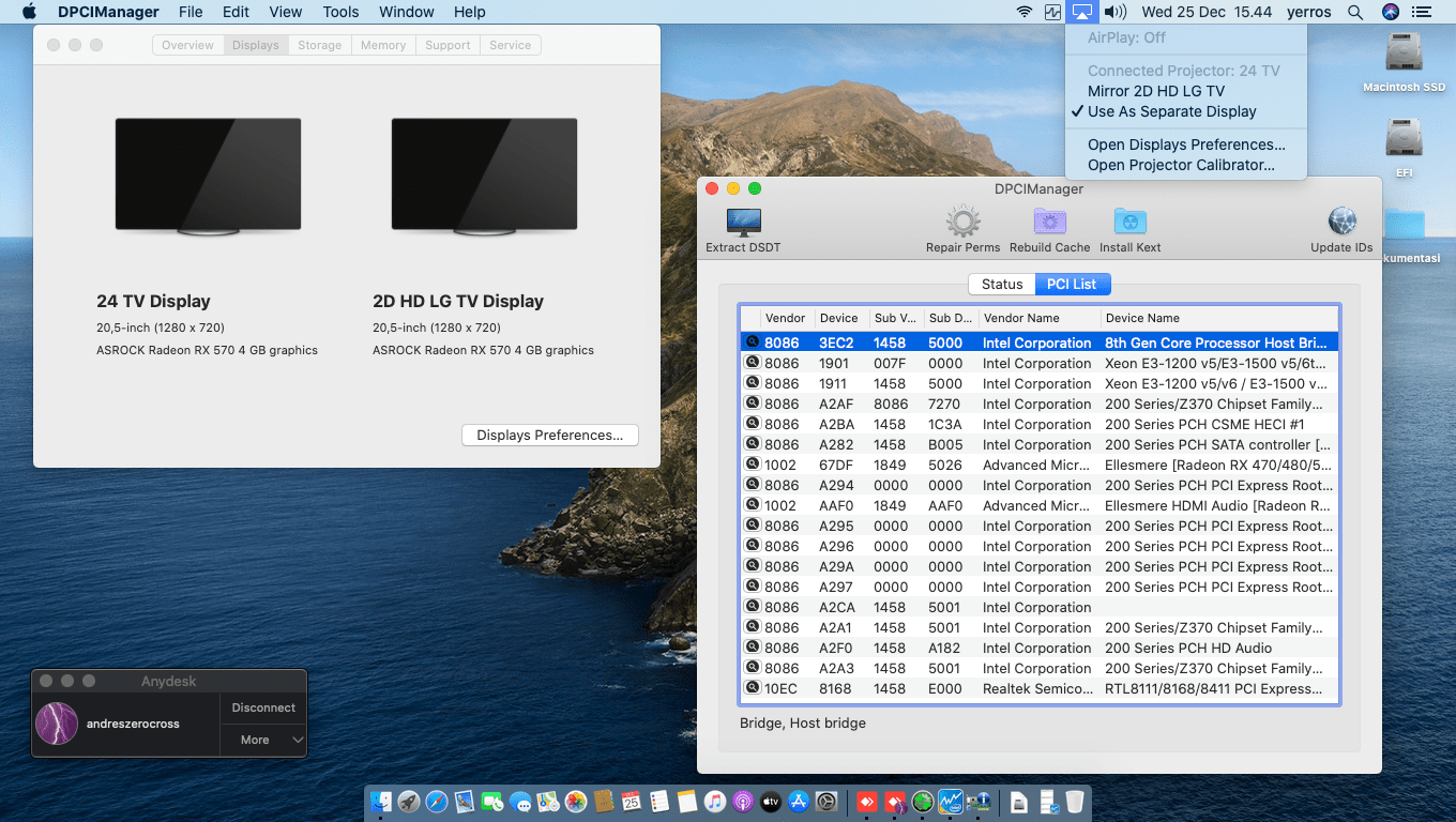 Gigabyte H310M DS2 + Intel Core i5 9400F + Asrock RX 570 5