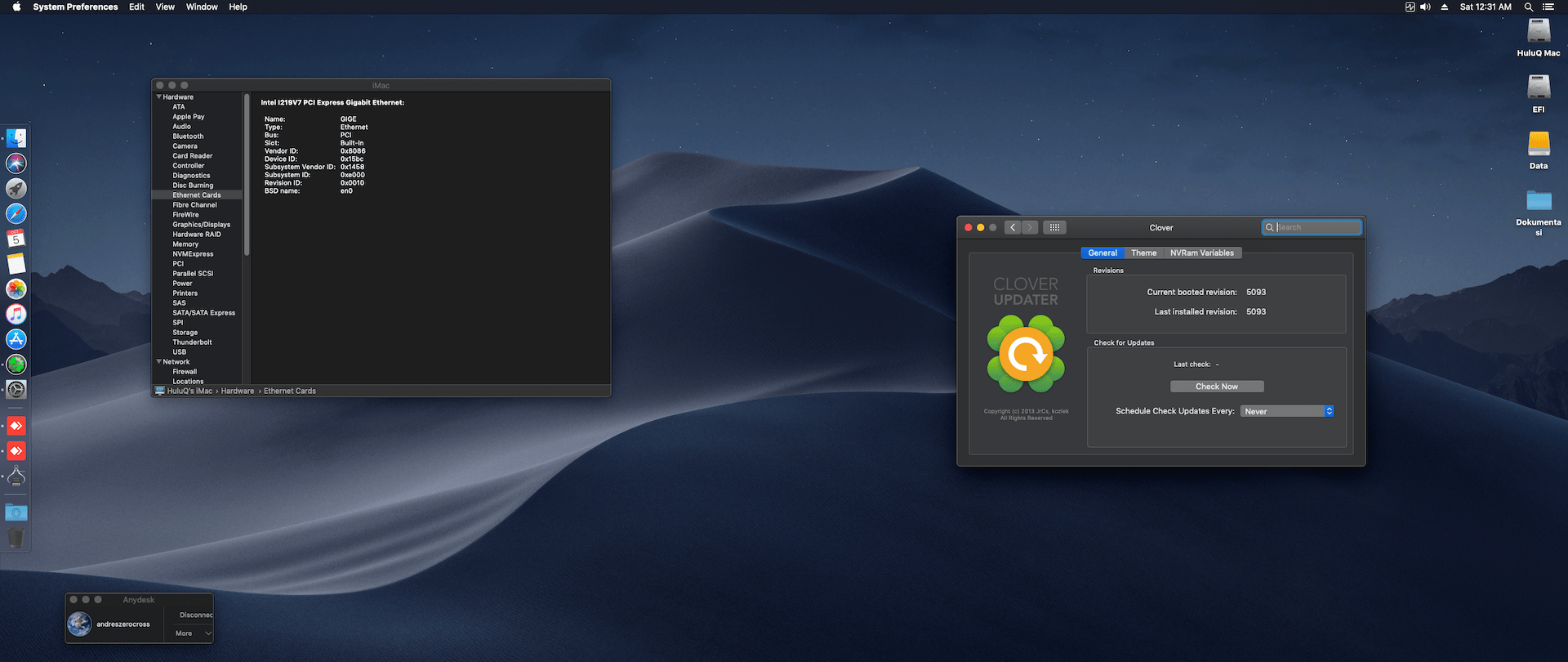Gigabyte H370 Aorus Gaming 3 + Intel Core i3 8100 + Sapphire RX 580 7