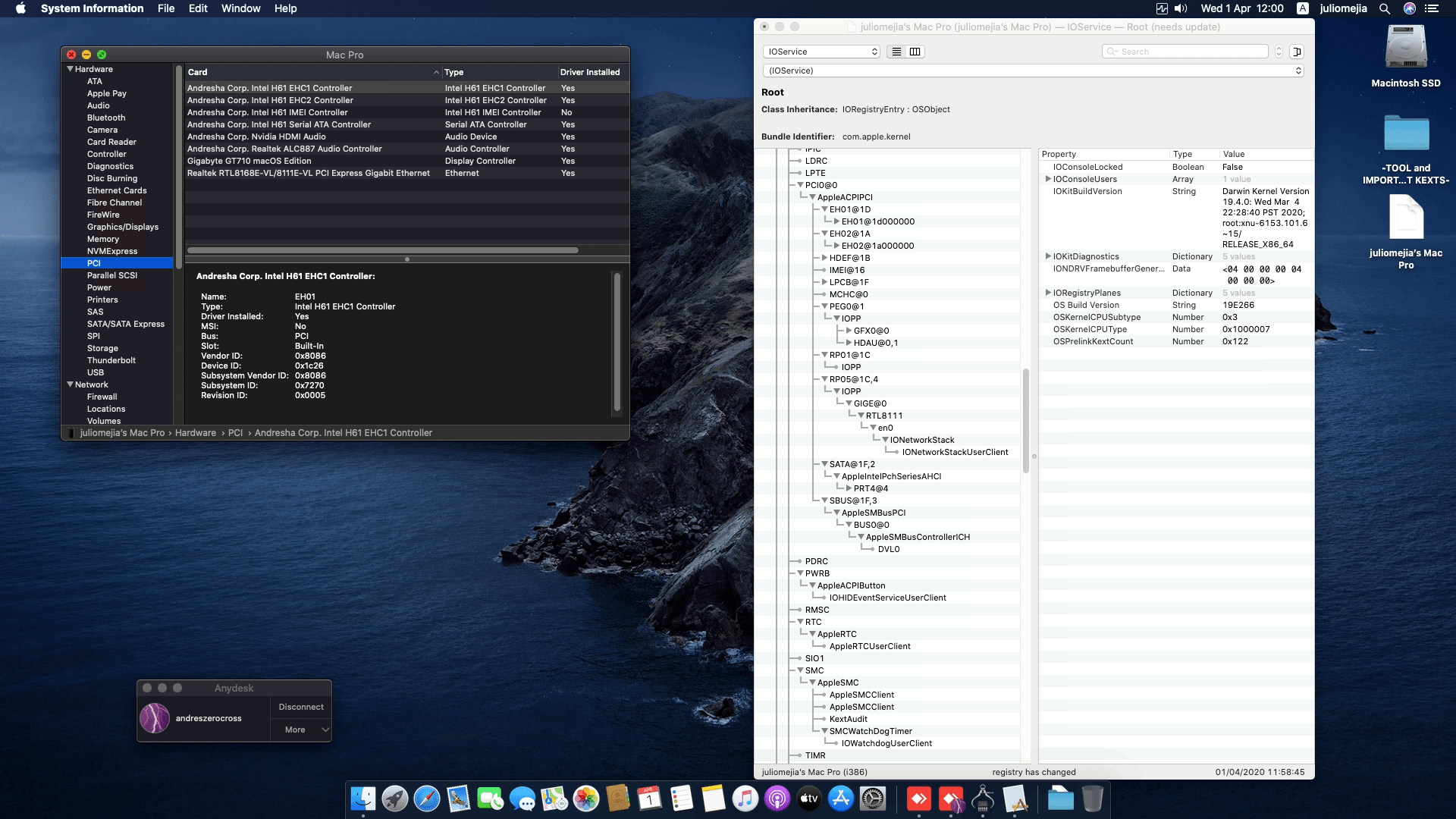 Gigabyte H61M DS2 + Intel Core i3 2100 + Nvidia GT 720 9