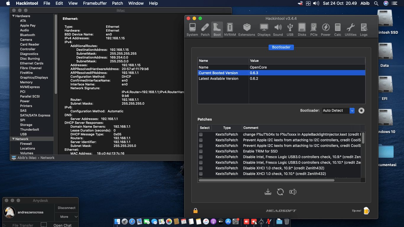 Gigabyte H61M DS2 + Intel Core i7 3770 + Sapphire RX 550 2nd   OpenCore 8