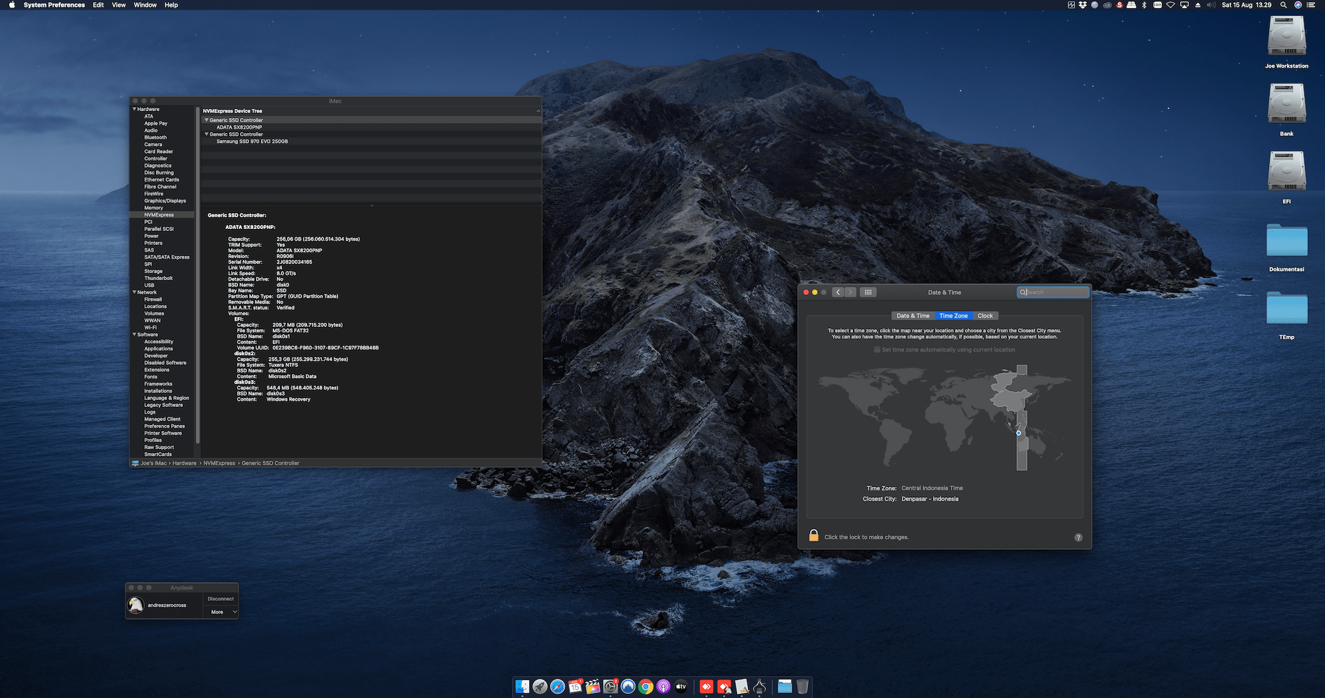 Gigabyte Z390 Aorus Ultra + Intel Core i9 9900K + 2x Sapphire Radeon RX 5700XT 5